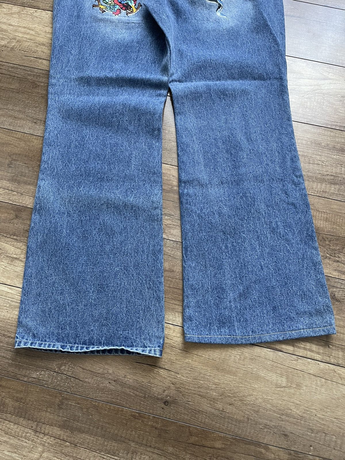 Christian Audigier Ed Hardy Christian Audigier Vintage Jeans Pants 90s Y2K Size US 32 / EU 48 - 5 Thumbnail