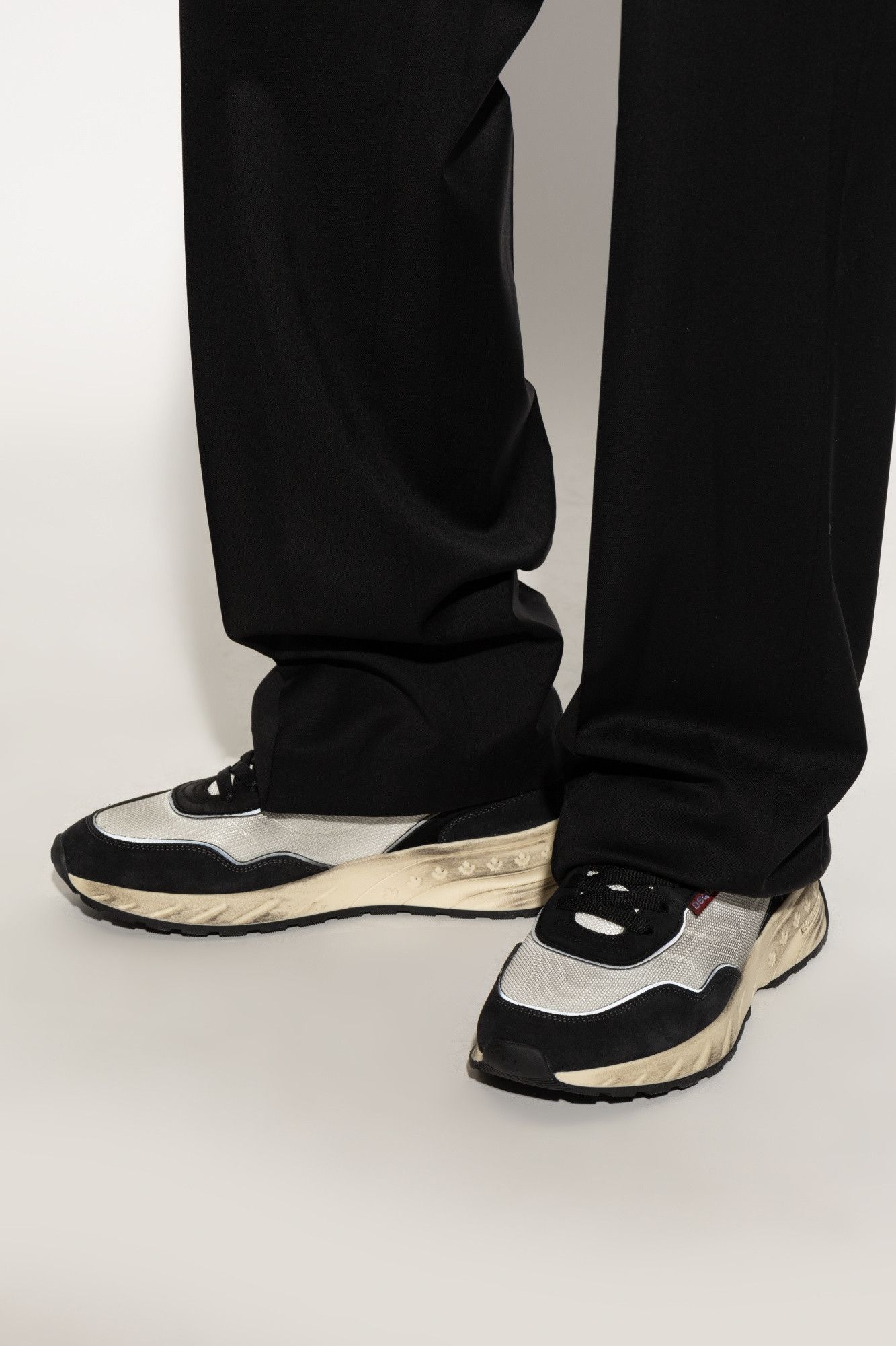 Dsquared2 o1s22i1n0325 Sprinter Low-Top Sneakers in Multicolor Size US 12 / EU 45 - 2 Thumbnail