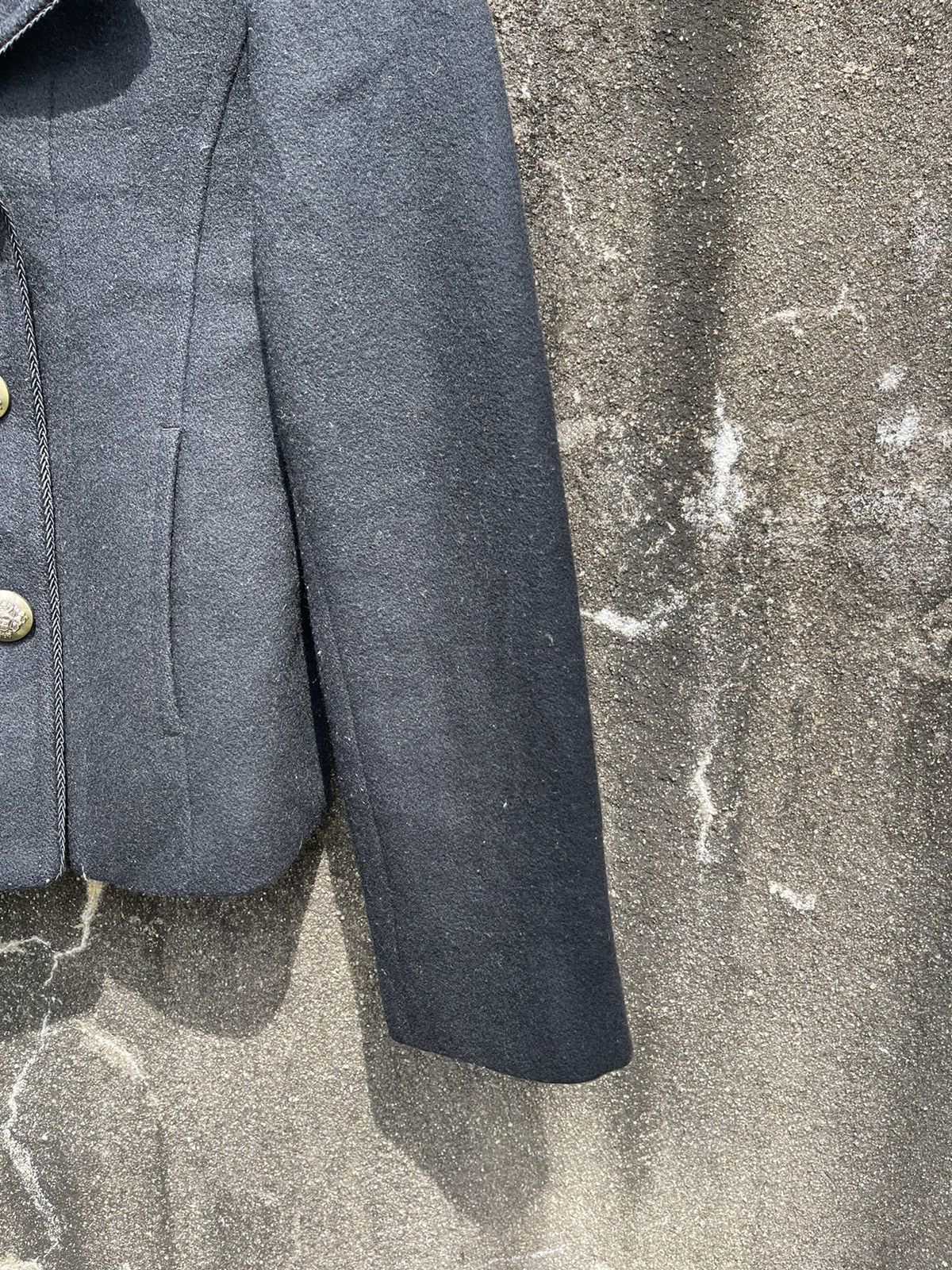 Designer Vintage MK Klein+ Double-Breasted Peacoat Size S / US 4 / IT 40 - 7 Thumbnail