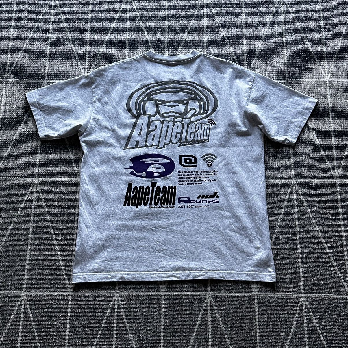 Aape ape team tee bape Size US XL / EU 56 / 4 - 3 Thumbnail