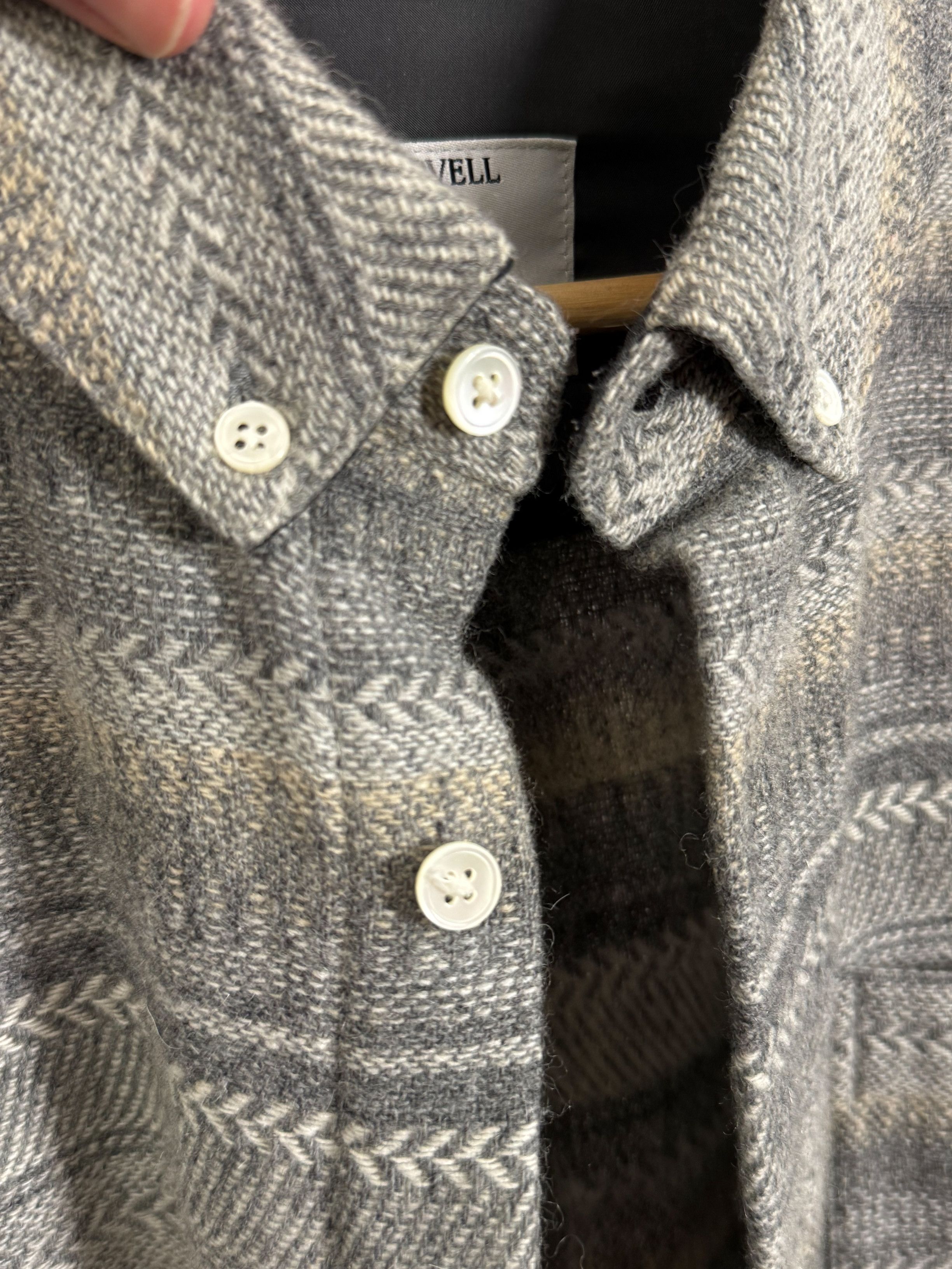 Patrik Ervell Brushed Wool Long Sleeve overshirt Size US M / EU 48-50 / 2 - 9 Thumbnail