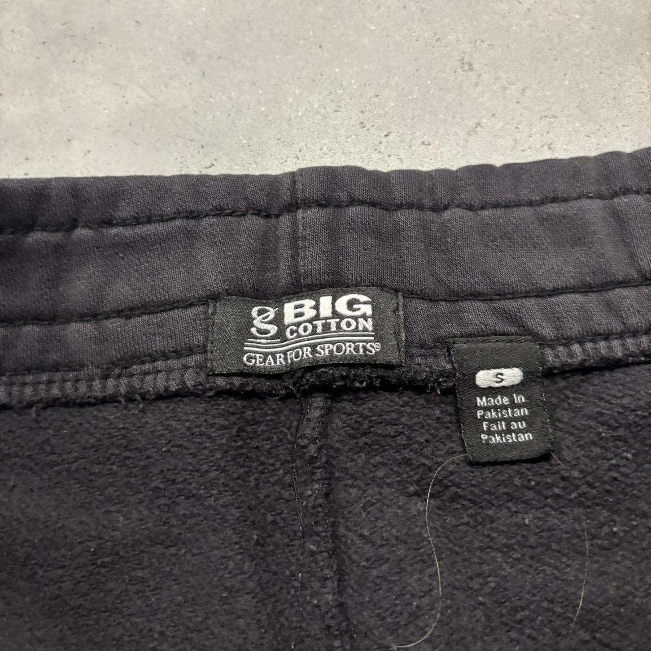 Japanese Brand × Vintage Crazy Vintage Y2K/2000s Baggy Black College Streetwear Essential Sweatpants! Size US 34 / EU 50 - 7 Thumbnail