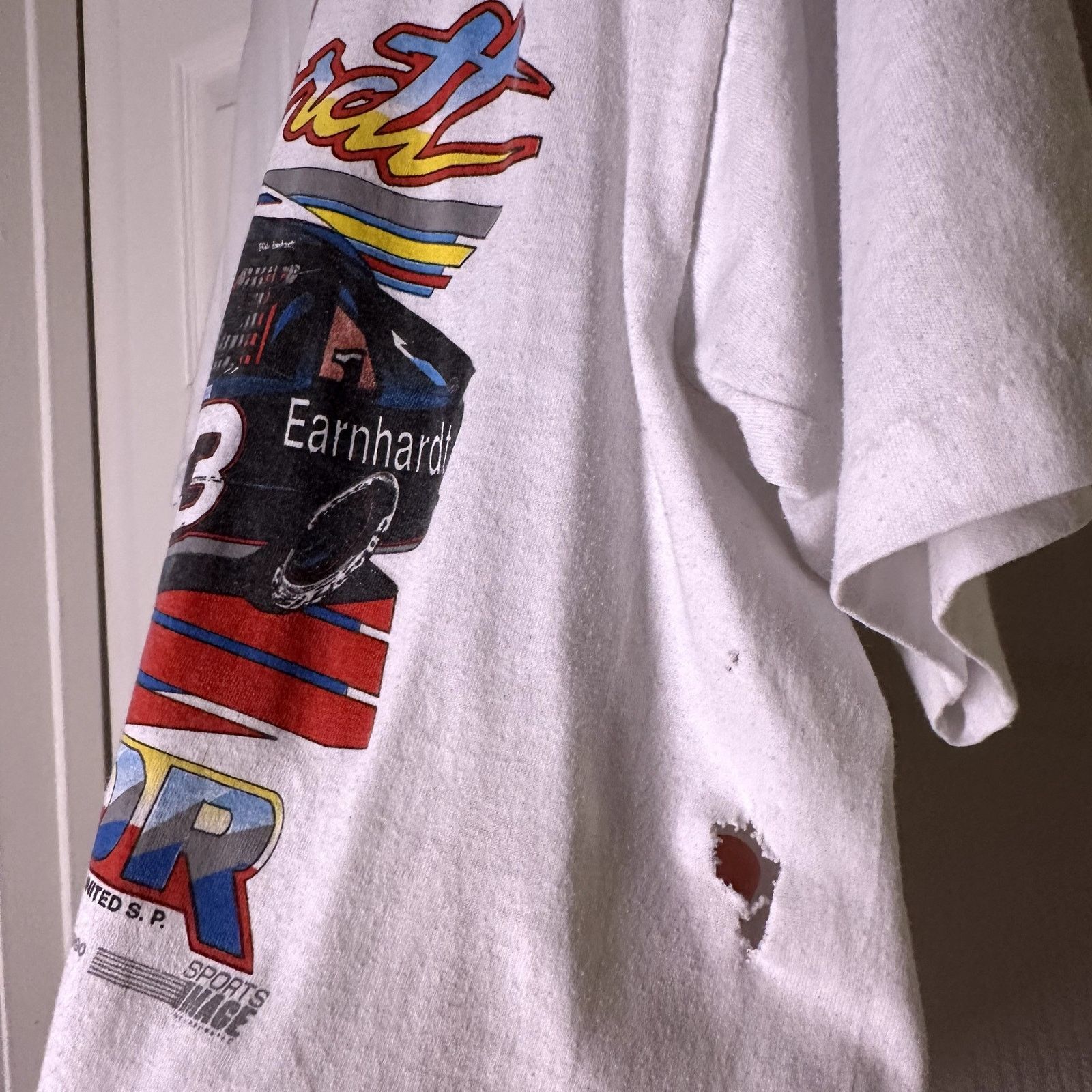 NASCAR Vintage 90's DALE EARNHARDT "The Intimidator" Shirt Size L Size US L / EU 52-54 / 3 - 3 Thumbnail