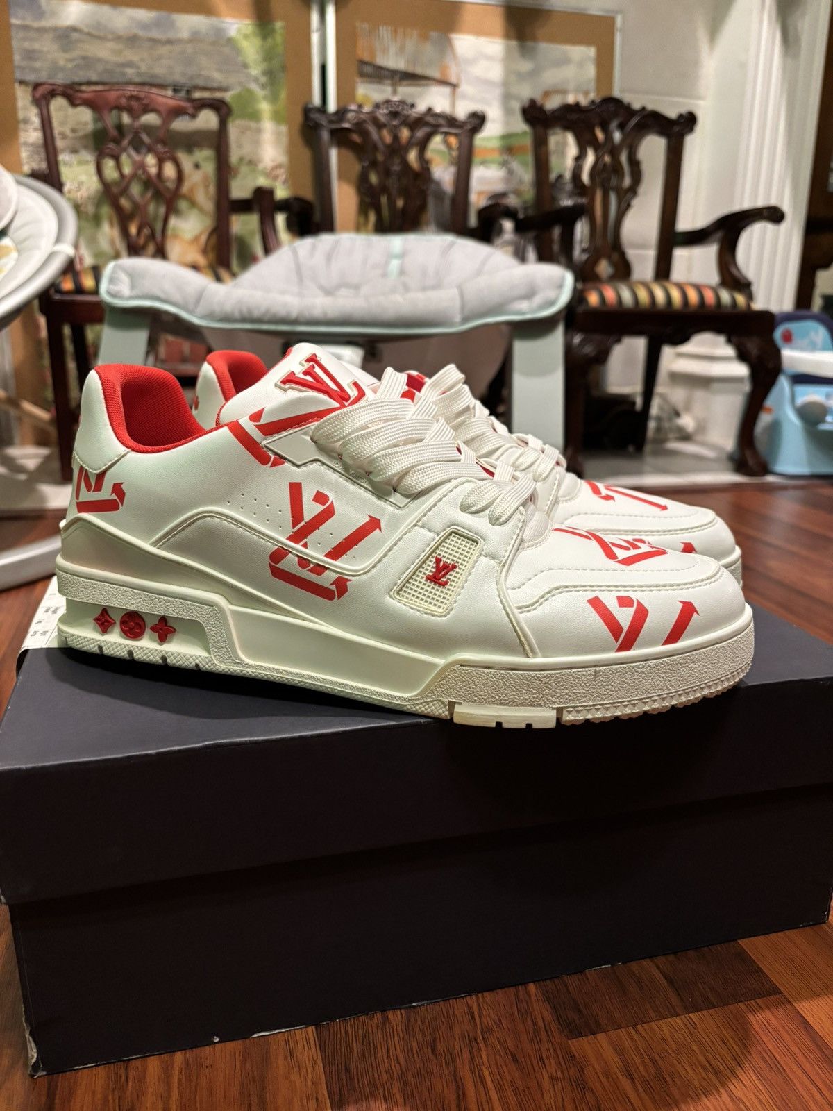 Louis Vuitton Louis vuitton trianer sneaker Size US 7.5 / EU 40-41 - 1 Thumbnail