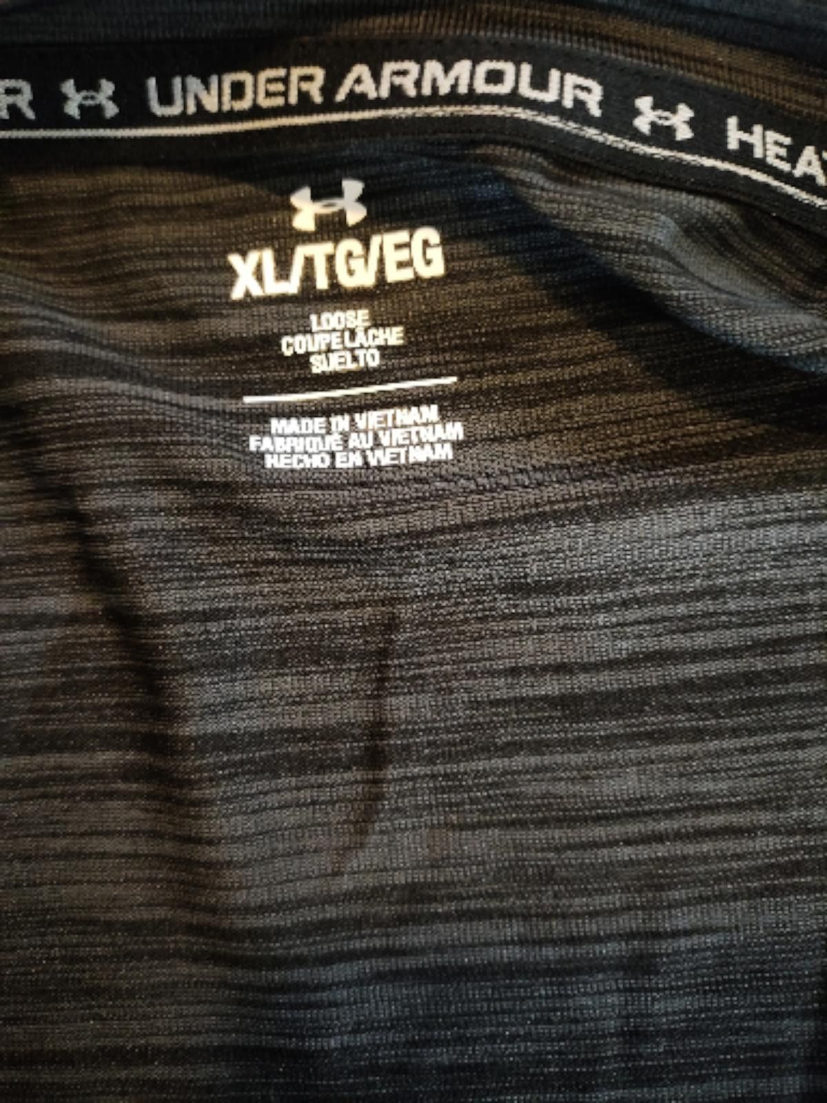 Under Armour Under Armour HeatGear Men's Short Sleeve T-Shirt Grey Size US XL / EU 56 / 4 - 6 Thumbnail
