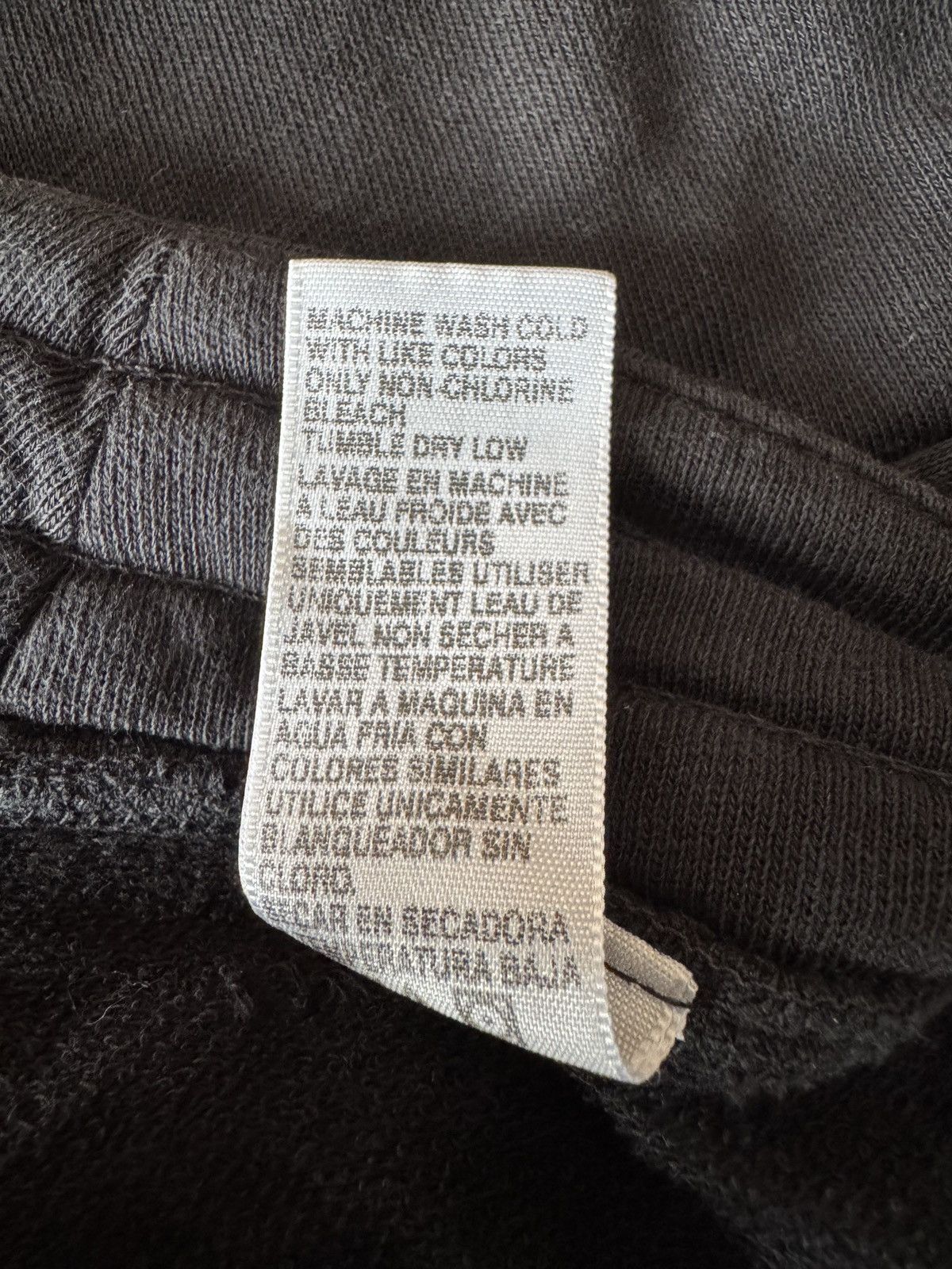 James Perse James Perse Black Cotton Sweatpants Size 32" / US 10 / IT 46 - 7 Thumbnail