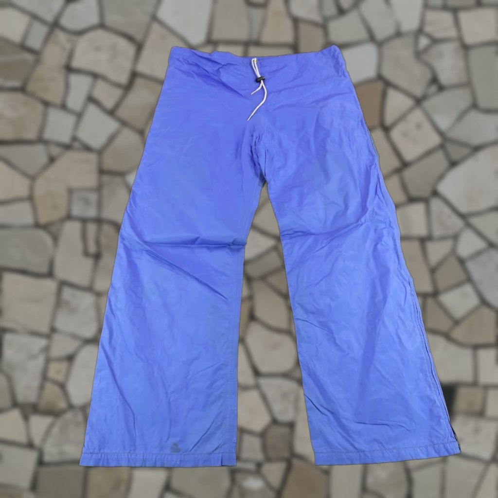 Vintage VINTAGE REI Pants Men M Blue Gore-Tex Waterproof Rain Snow Trekking Side Zip Category: Pants Adult M Blue 90s REI Rain Pants Mens Size US 31 - 1 Thumbnail