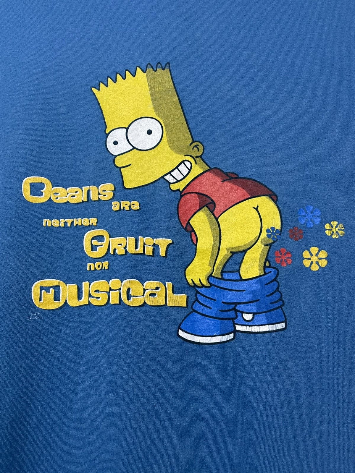 Vintage Vintage 2001 Rare Bart Simpson Cheeky Pose Graphic Tshirt Size US M / EU 48-50 / 2 - 6 Thumbnail