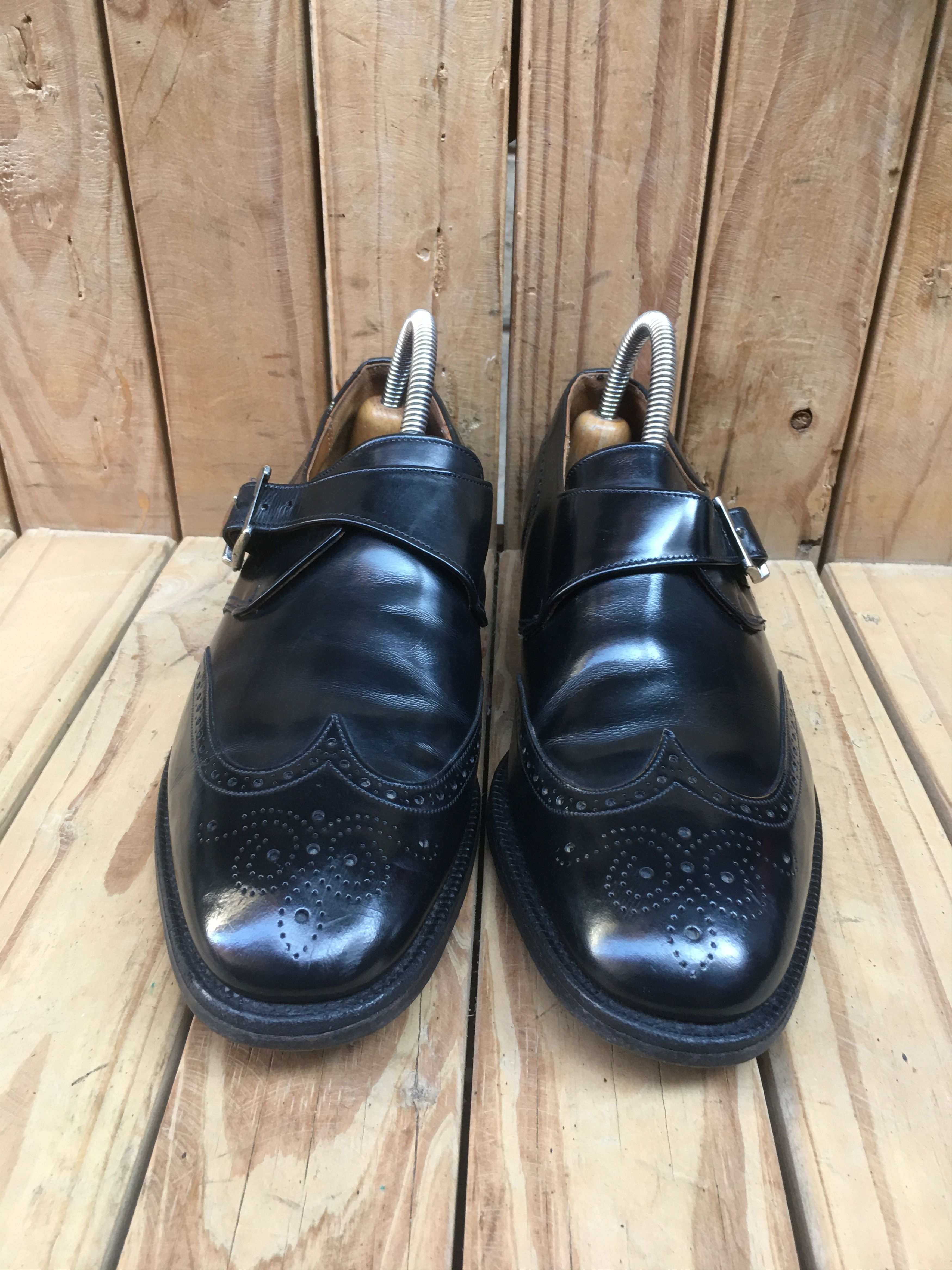 Church's Church’s 'Piccadilly' black Strap Shoes Size UK 7.5 F Size US 8.5 / EU 41-42 - 3 Thumbnail