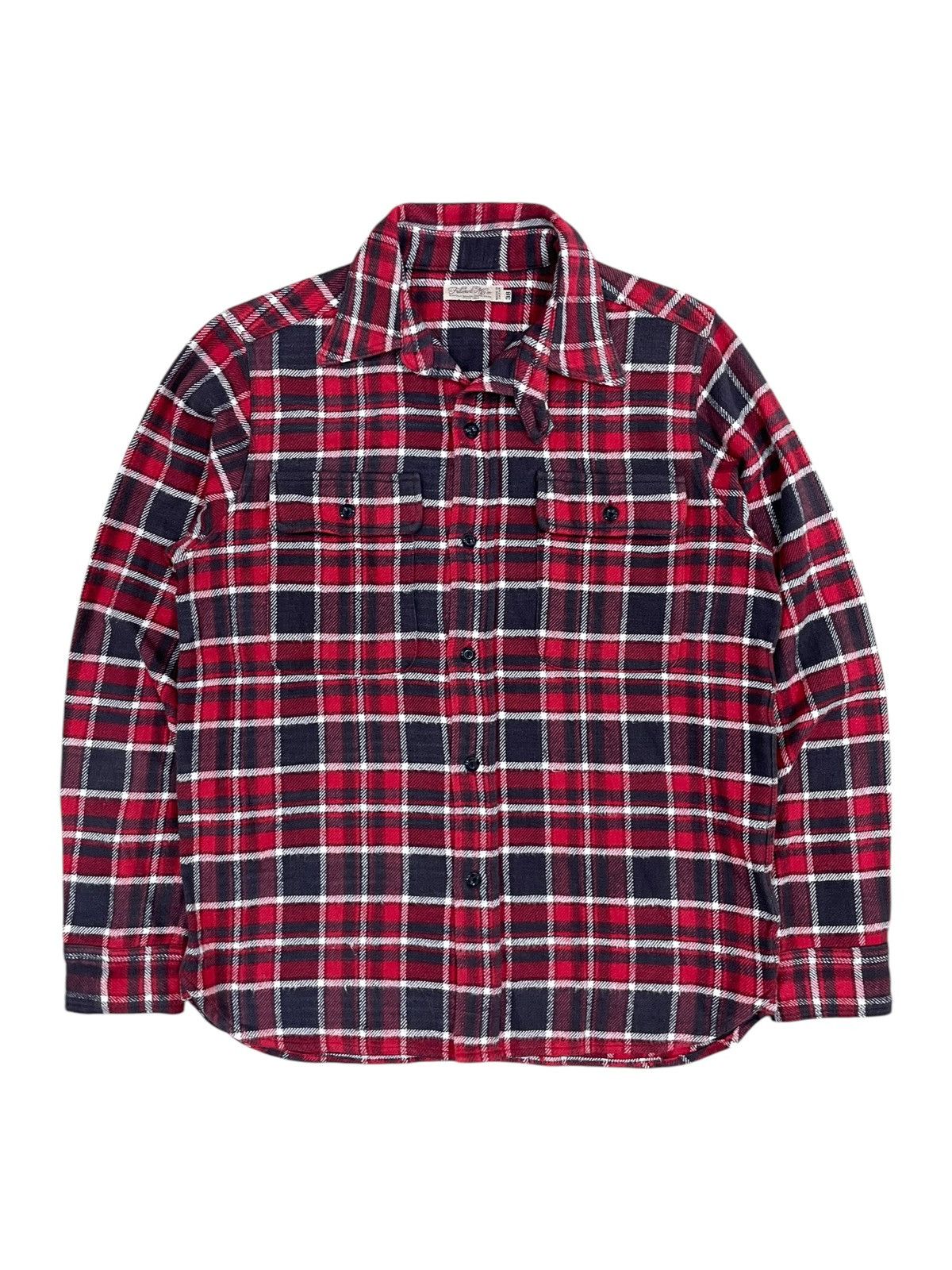Full Count & Co. Full Count Flannel Shirt Button Up Size US S / EU 44-46 / 1 - 1 Thumbnail