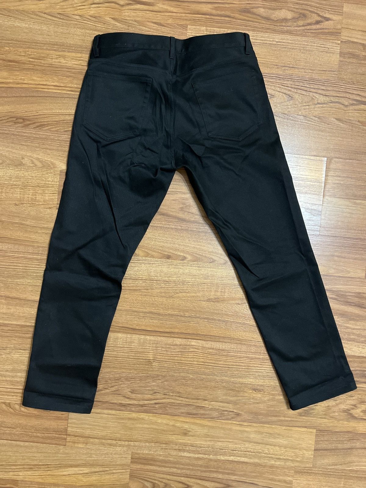 Theory Theory Raffi Twill 5-pocket black pant Size US 33 - 4 Thumbnail