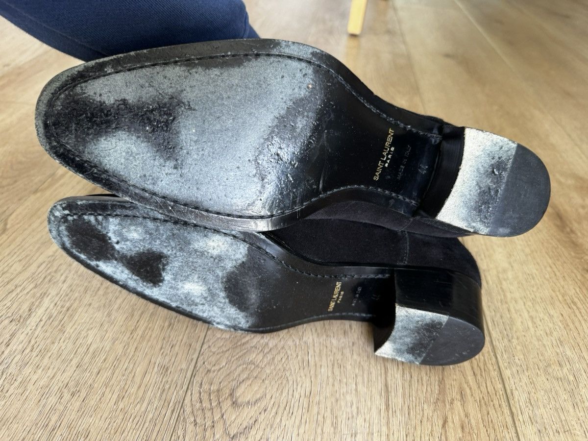 Saint Laurent Paris Hedi Suede Chelsea Wyatt Size US 11 / EU 44 - 6 Thumbnail