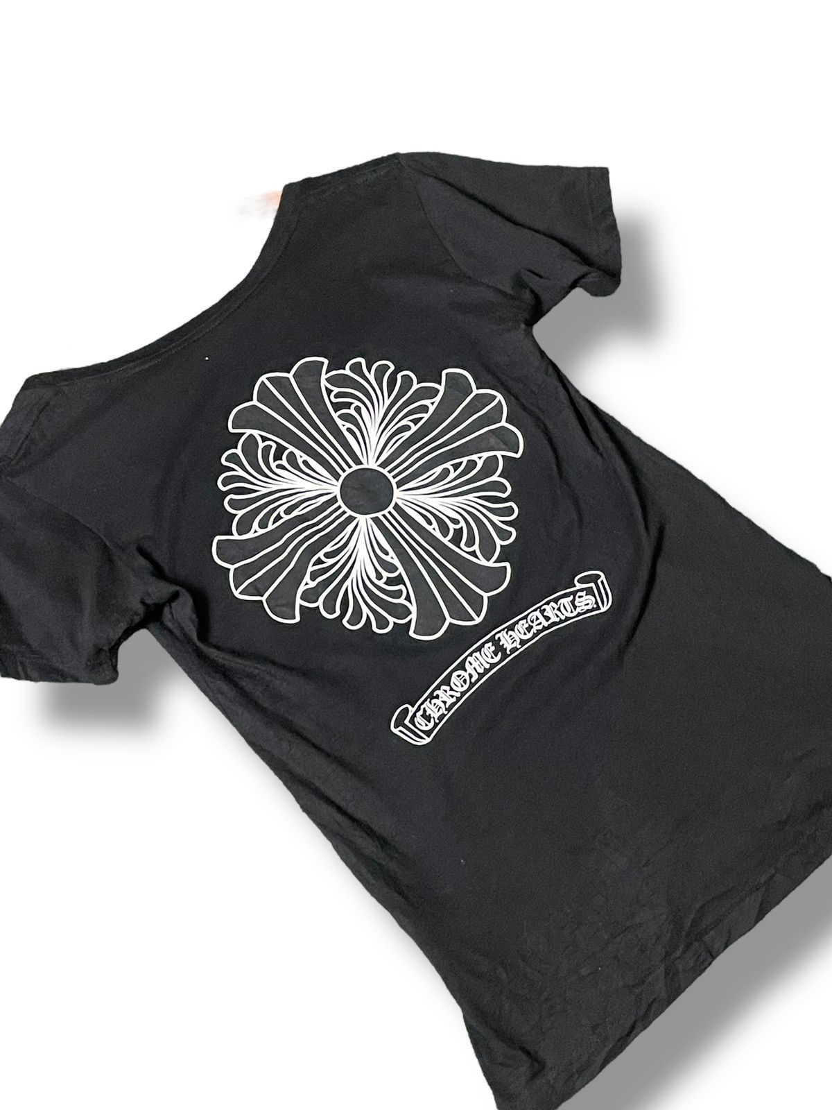 Chrome Hearts Chrome Hearts Punk Floral Cross Tee (68) Size S / US 4 / IT 40 - 3 Thumbnail