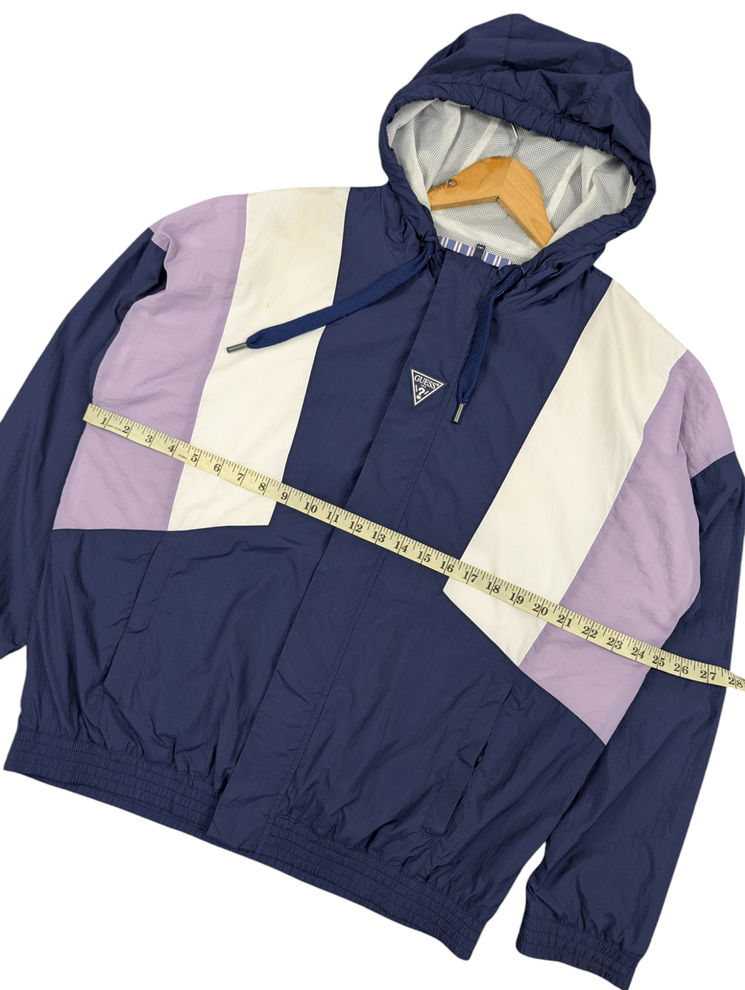 Guess Guess Los Angeles Centre Logo Hooded Light Jacket Size US L / EU 52-54 / 3 - 15 Thumbnail
