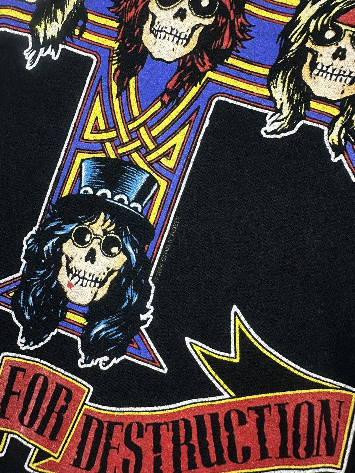 Gildan Guns N Roses 2004 Appetite For Destruction T-Shirt Size US S / EU 44-46 / 1 - 6 Thumbnail