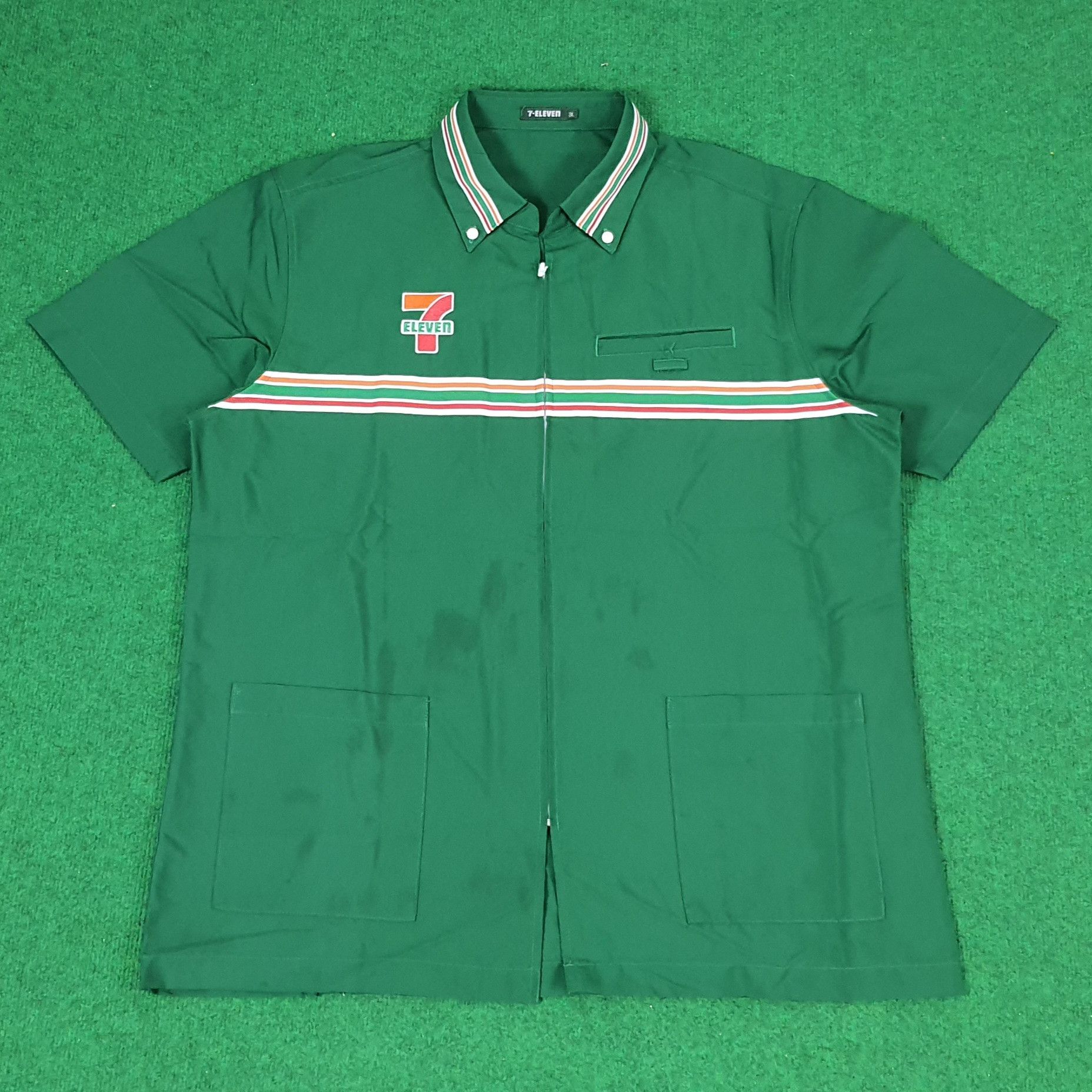 Japanese Brand × Vintage Vintage 7 Eleven Japan Edition Staff Uniform Size US L / EU 52-54 / 3 - 3 Thumbnail