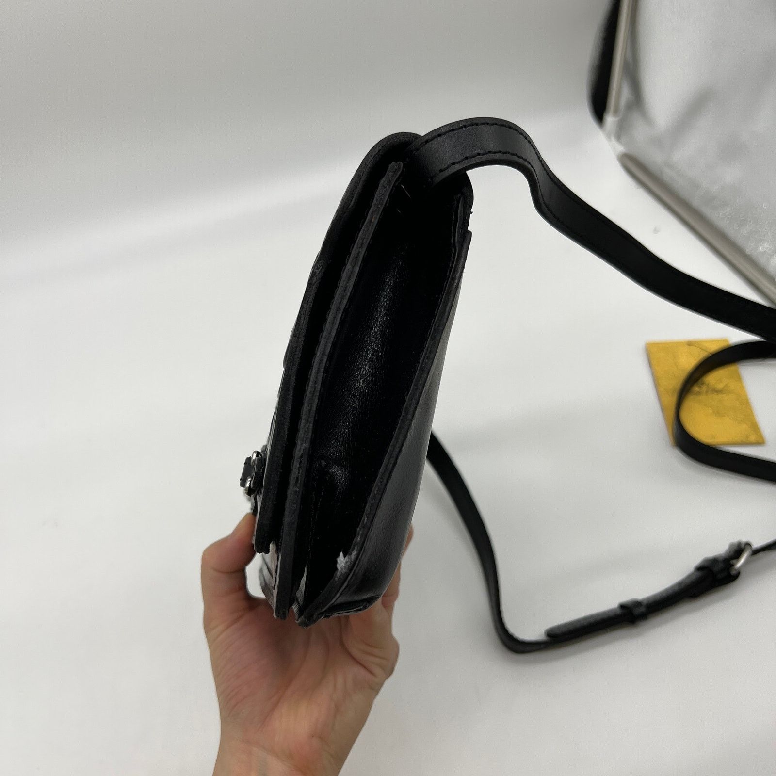 Other Patricia Nash Monta Leather Crossbody Clutch Bla Size ONE SIZE - 7 Thumbnail