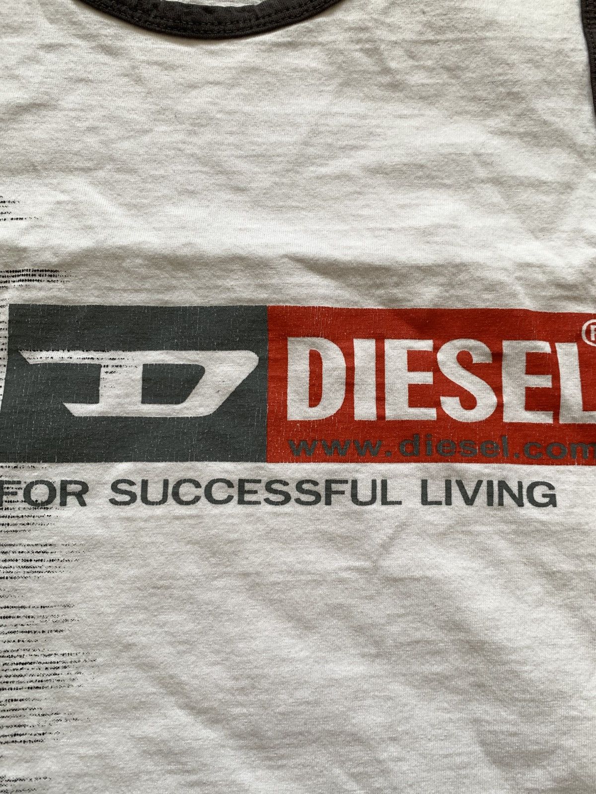 Diesel 🔥VINTAGE DIESEL 90s TANK TOP Size US L / EU 52-54 / 3 - 5 Thumbnail