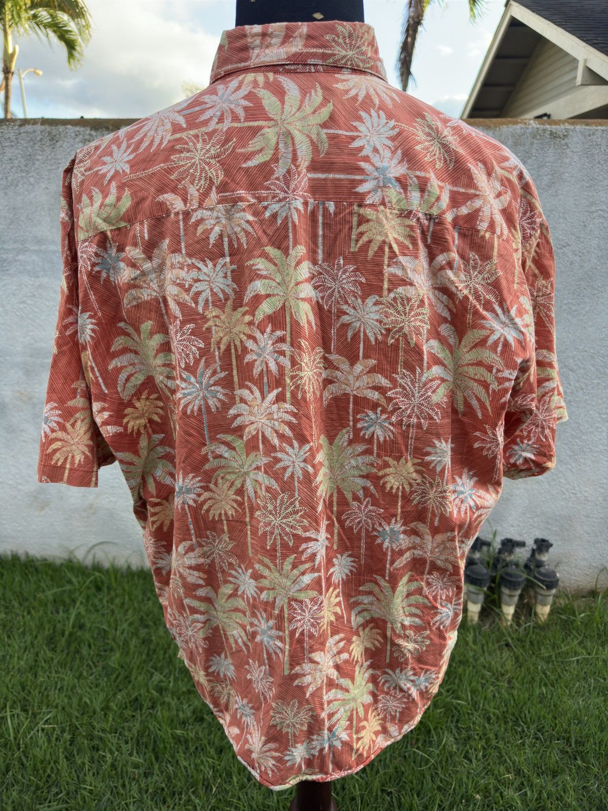 Tori Richard PreOwned Tori Richard Orange Hawaiian Print Men's XL Size US XL / EU 56 / 4 - 2 Thumbnail