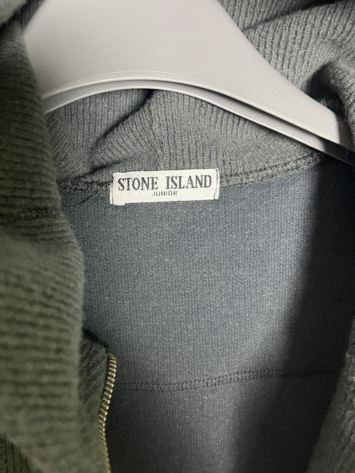 Vintage Stone Island Wool zip hoodie sweater junior rare Size US M / EU 48-50 / 2 - 6 Thumbnail