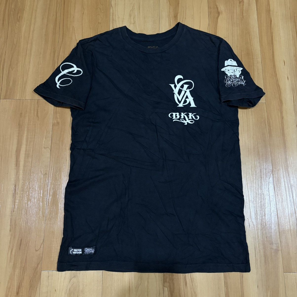 RVCA Rvca x mister cartoon mauy thai t-shirt Size US S / EU 44-46 / 1 - 1 Thumbnail