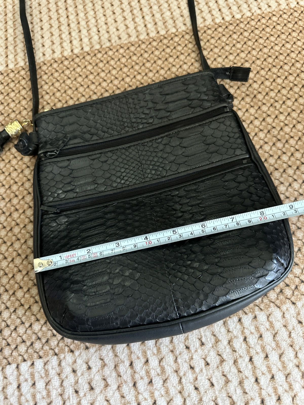 KMRii Vintage Made in Japan Snakeskin Leather Kmrii Style Bag Size ONE SIZE - 17 Thumbnail