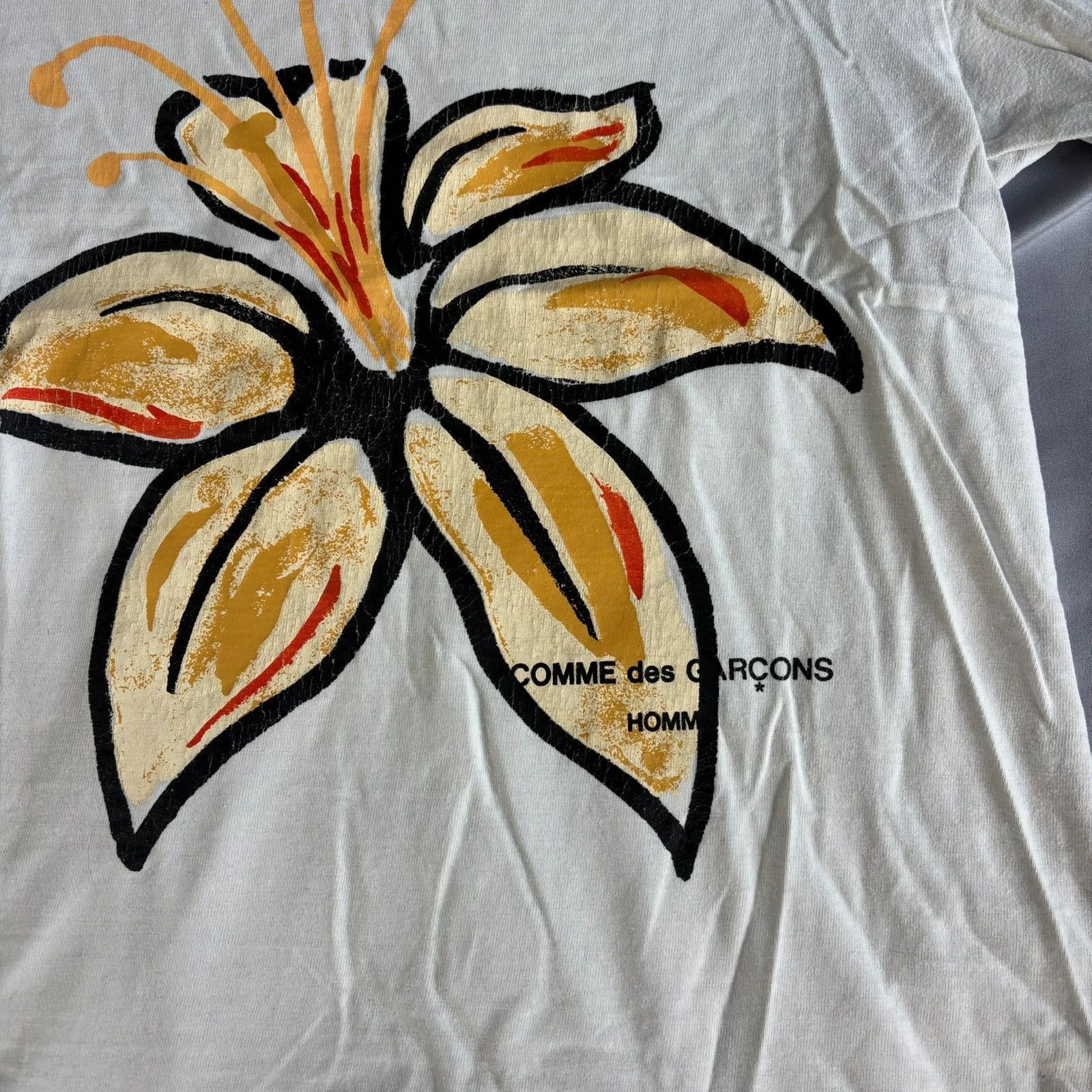 Comme des Garcons Homme Plus Comme des garçons homme plus lily t shirt Size US M / EU 48-50 / 2 - 3 Thumbnail