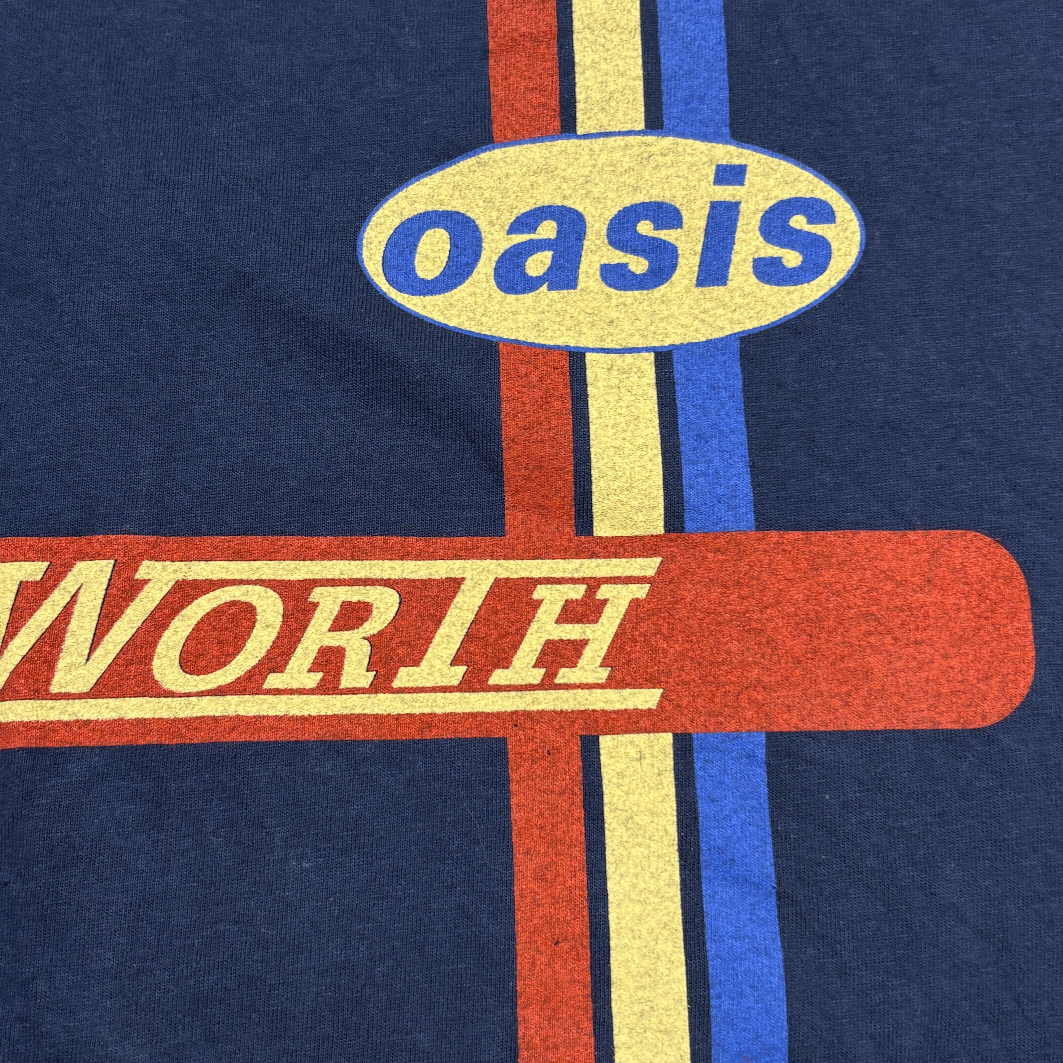 Band Tees Vintage Oasis Shirt 90s Tour Knebworth Britpop Rock Band Tee Size US XL / EU 56 / 4 - 6 Thumbnail