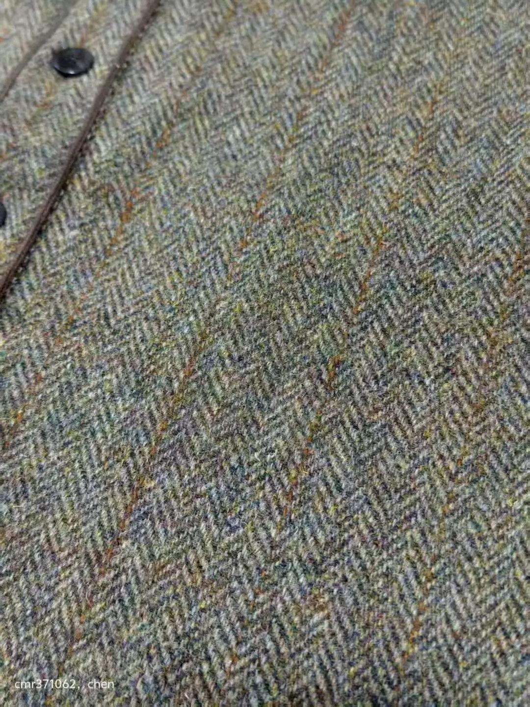 Visvim visvim 16AW SPOT DUGOUT SHIRT L/S HARRIS TWEED Olive Size US M / EU 48-50 / 2 - 4 Thumbnail