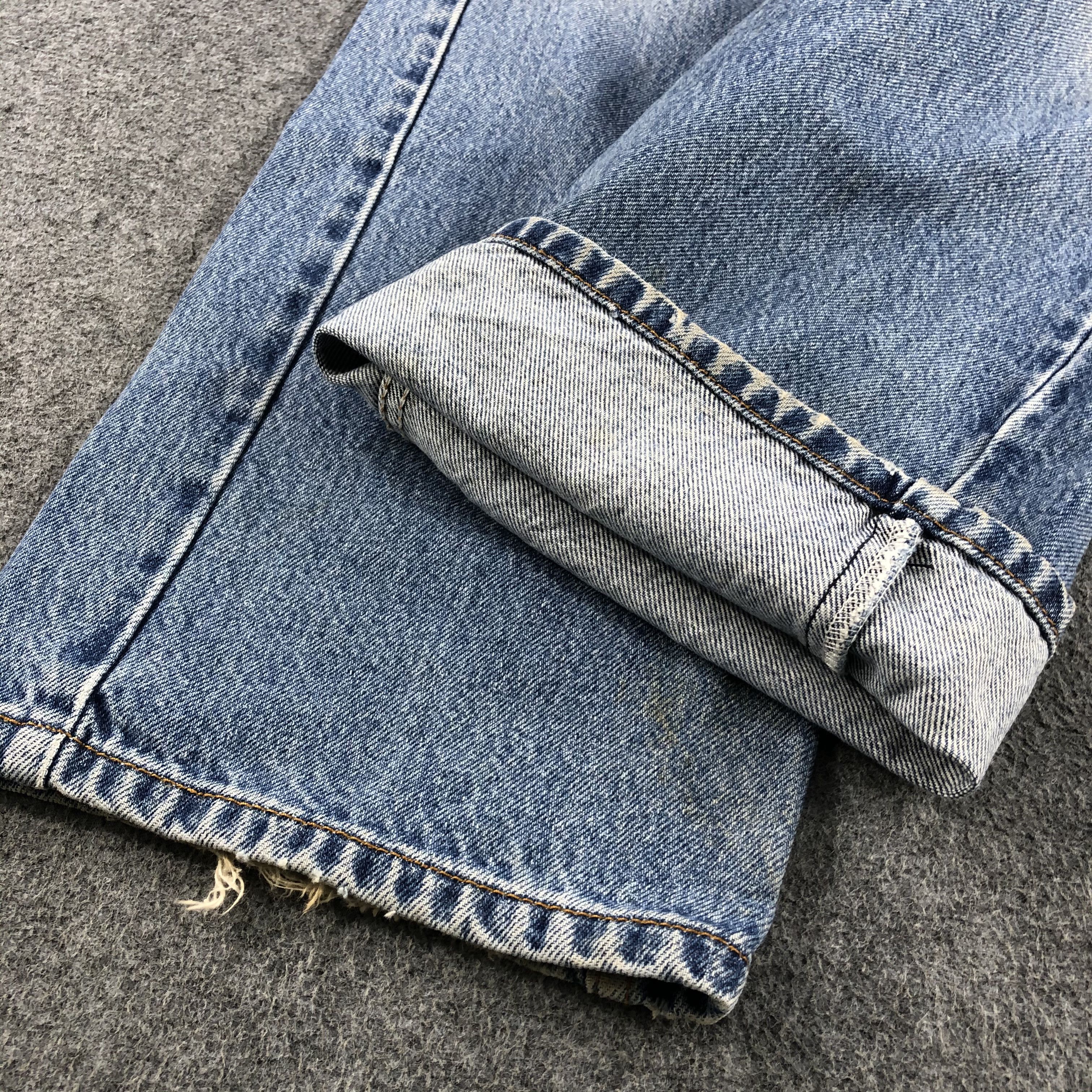 Levi's Vintage Blue Wash Levis 505 Jeans-J2112 Size US 38 / EU 54 - 7 Thumbnail