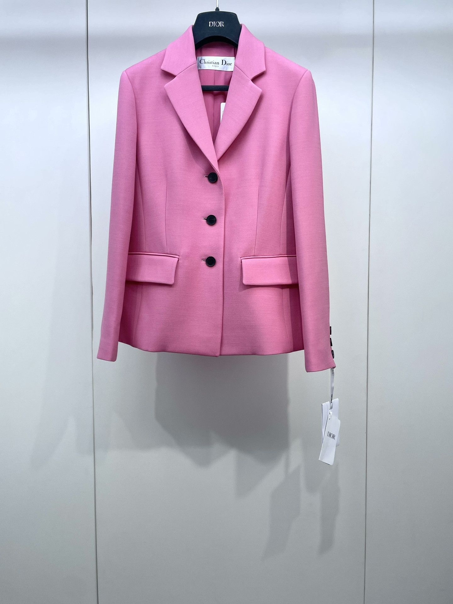 Dior Dior Peach Pink Blazer Size XXS / US 00 / IT 34 - 1 Thumbnail