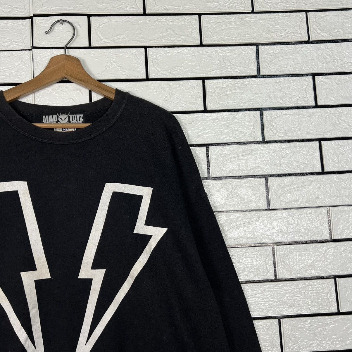 Lee Vintage MAD TOYZ Rock N Roll Big Logo Sweatshirt #4001-C182 Size US XL / EU 56 / 4 - 4 Thumbnail