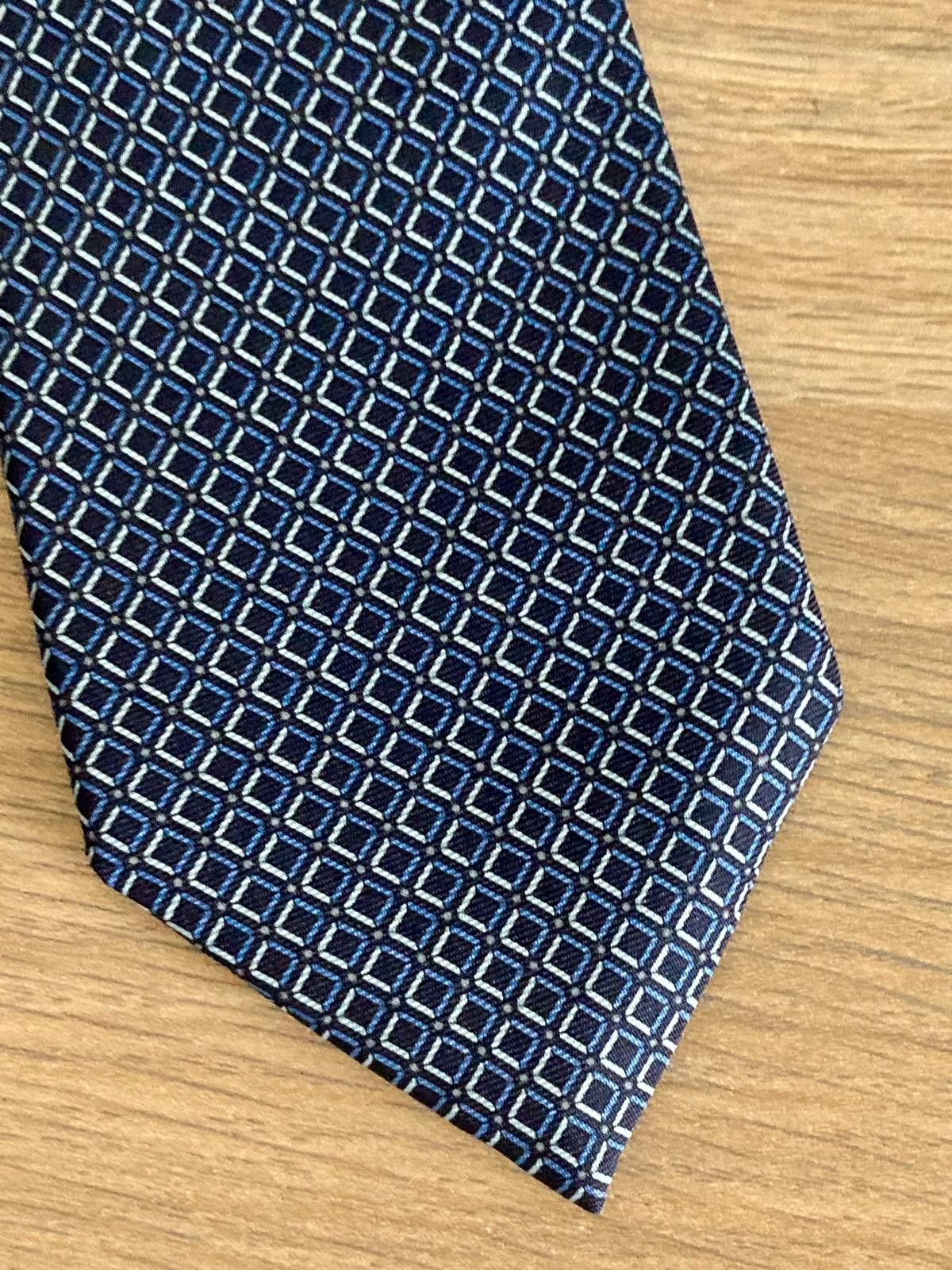 Ermenegildo Zegna Zegna Navy Blue Tie Size ONE SIZE - 1 Thumbnail