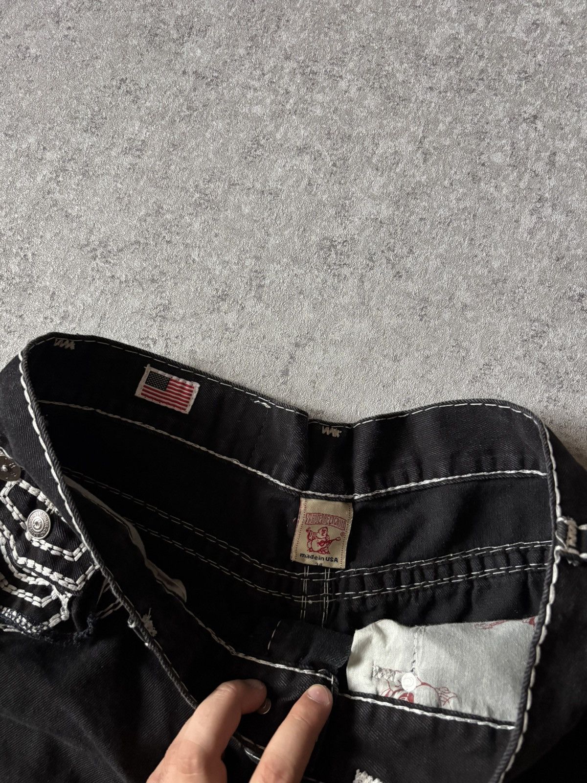 TRUE RELIGION JOEY SUPER T JEANS CHIEF KEEF STYLE