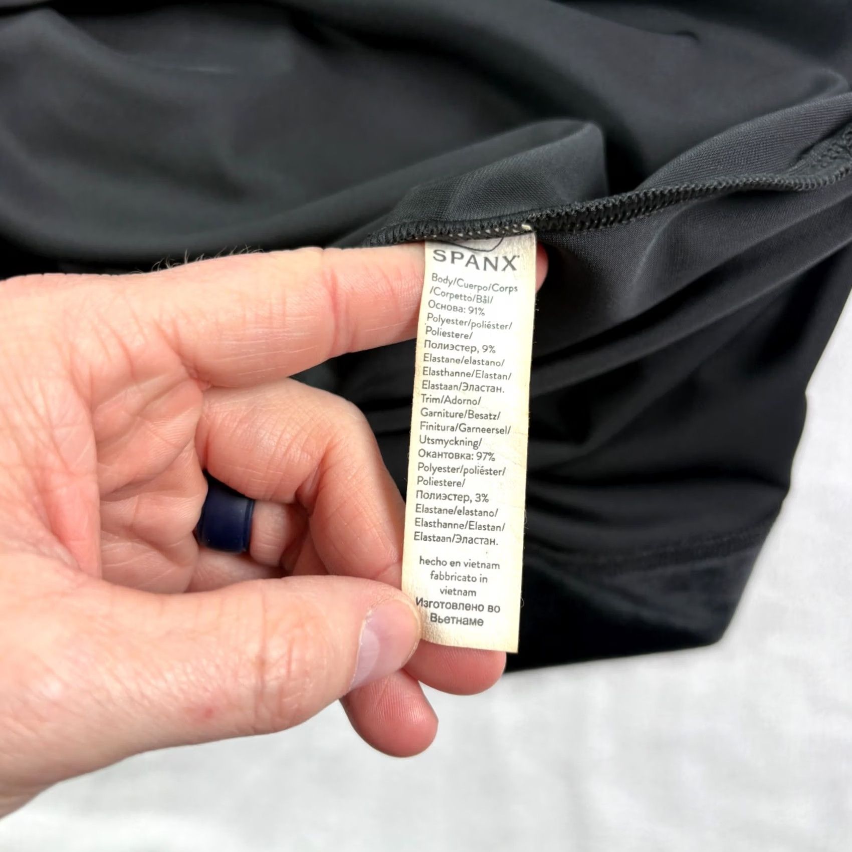 Spanx Spanx Shirt Womens XL Black Velvet 1/2 Zip Pullover Sweatshirt Casual Size XL / US 12-14 / IT 48-50 - 7 Thumbnail