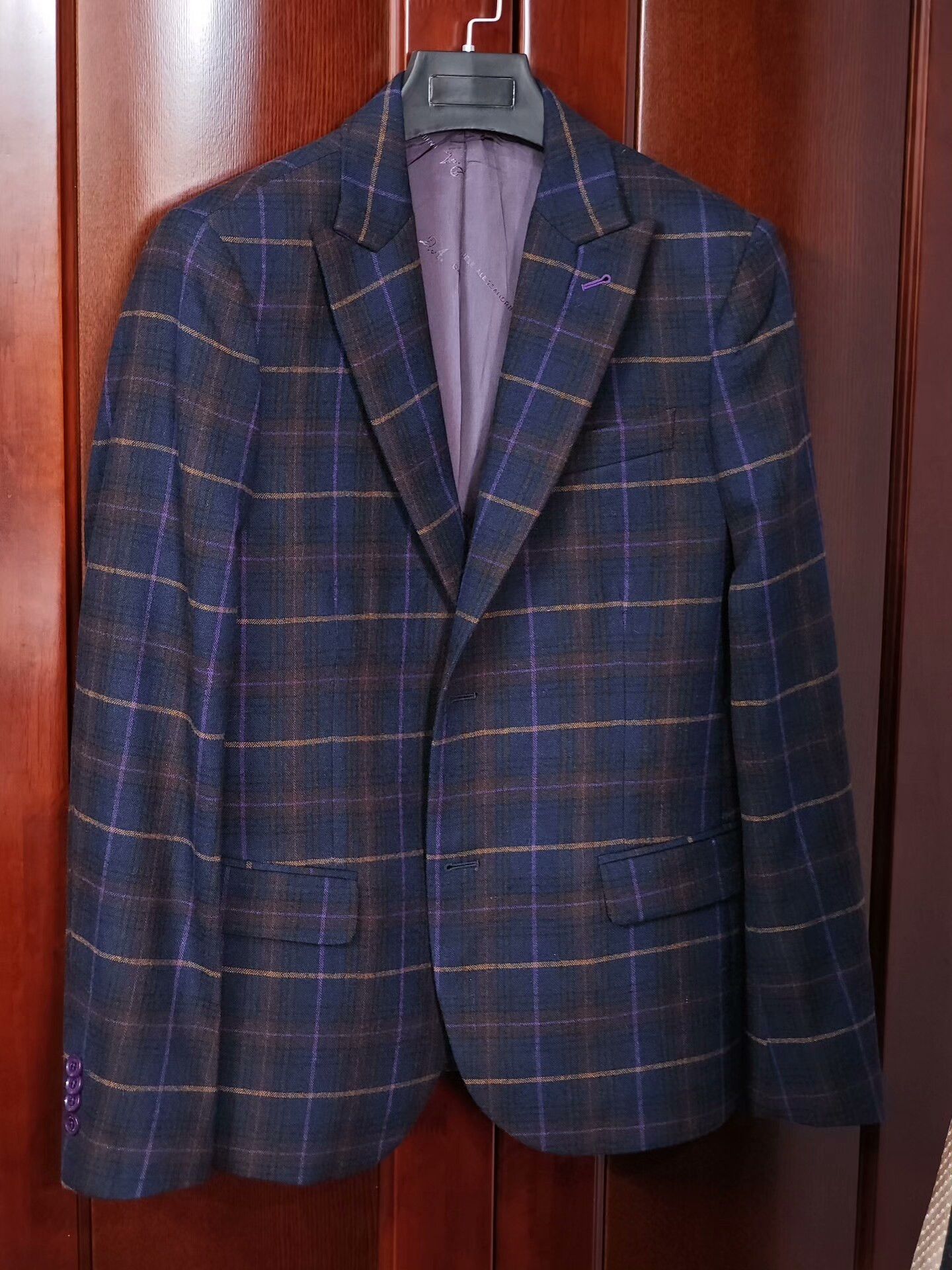 Daniele Alessandrini Italian Wool Casual Blazer by Alessandrini Size US M / EU 48-50 / 2 - 1 Thumbnail