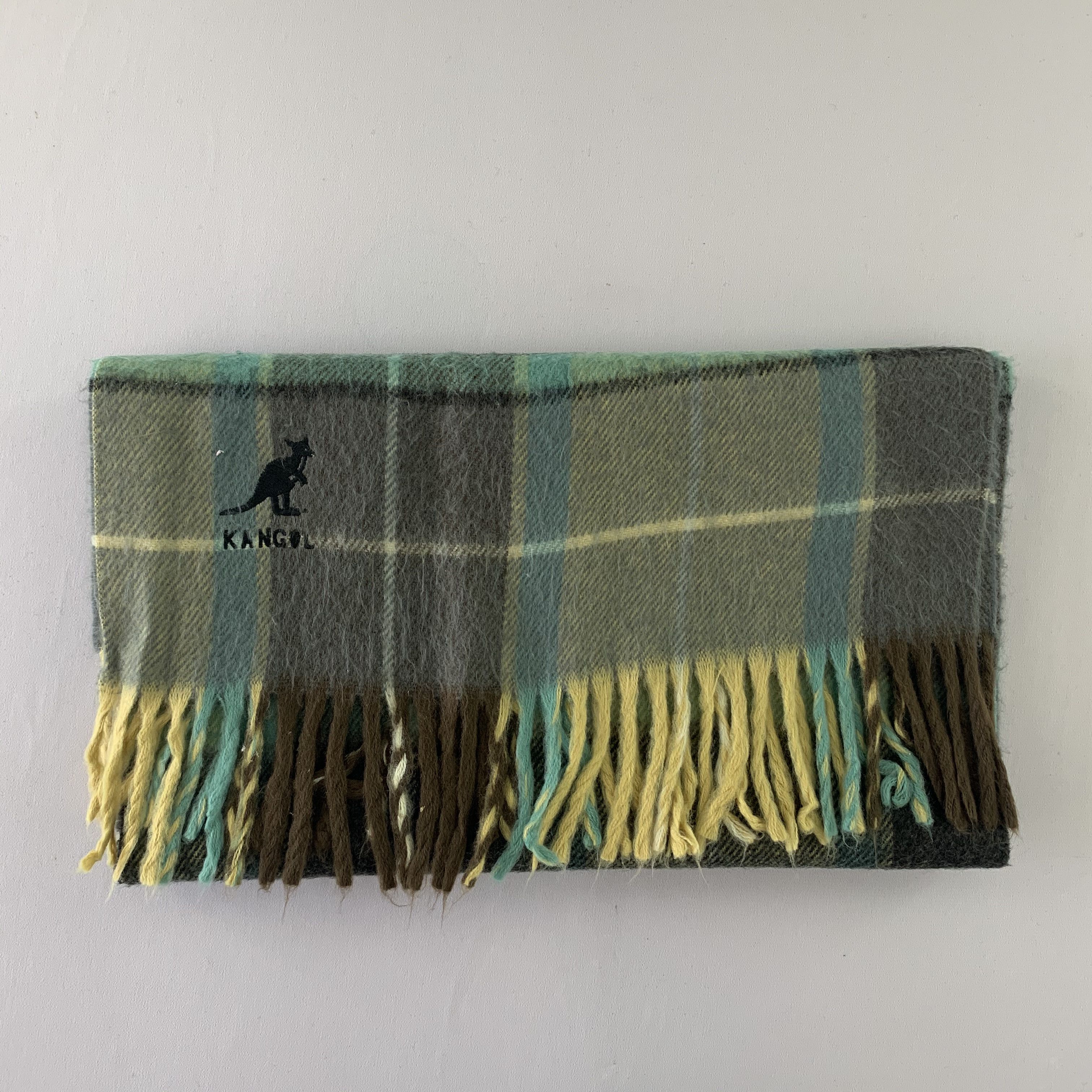 Kangol Kangol Scarf Wool Muffler Neck Wrap BL4116 Size ONE SIZE - 3 Thumbnail