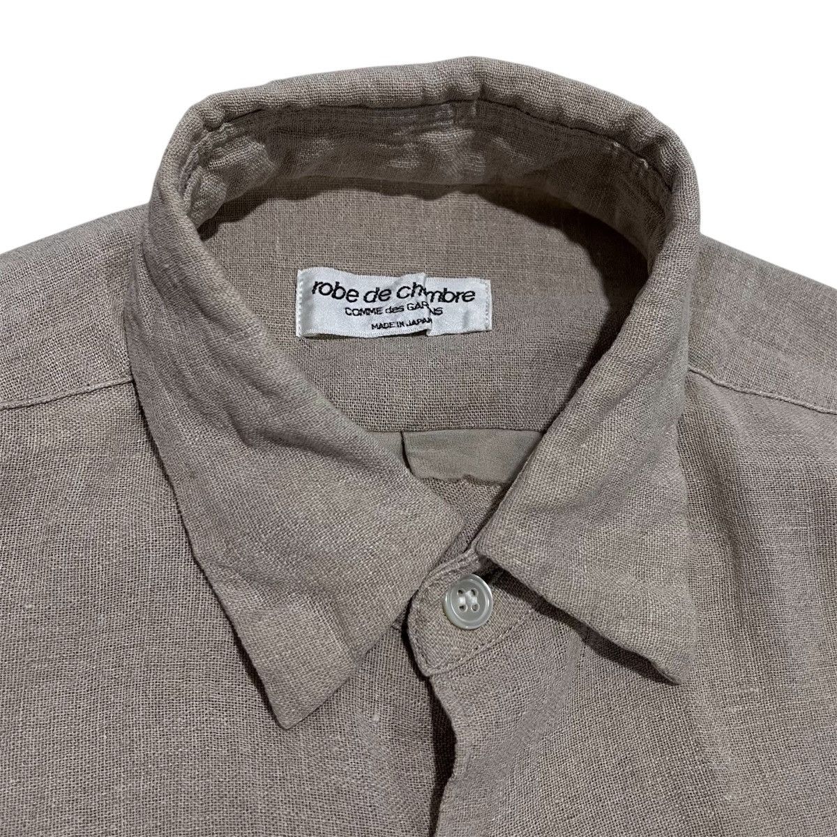 Comme des Garcons Vintage Commedesgarçons Linen shirt Size US L / EU 52-54 / 3 - 4 Thumbnail