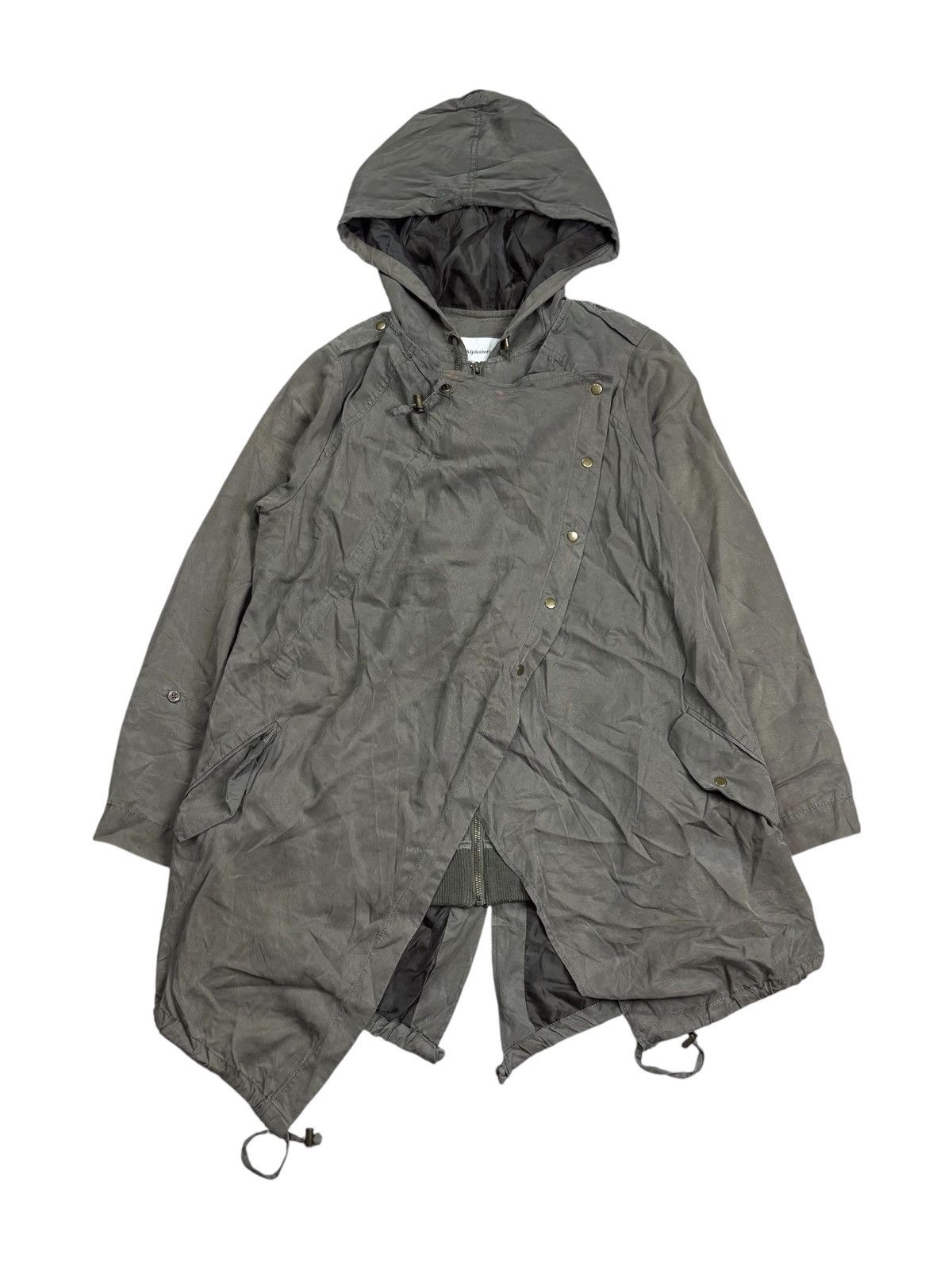 Le Grande Bleu (L.G.B.) 2000s Alphabet's - Avant Garde Hooded Jacket Size US M / EU 48-50 / 2 - 2 Thumbnail