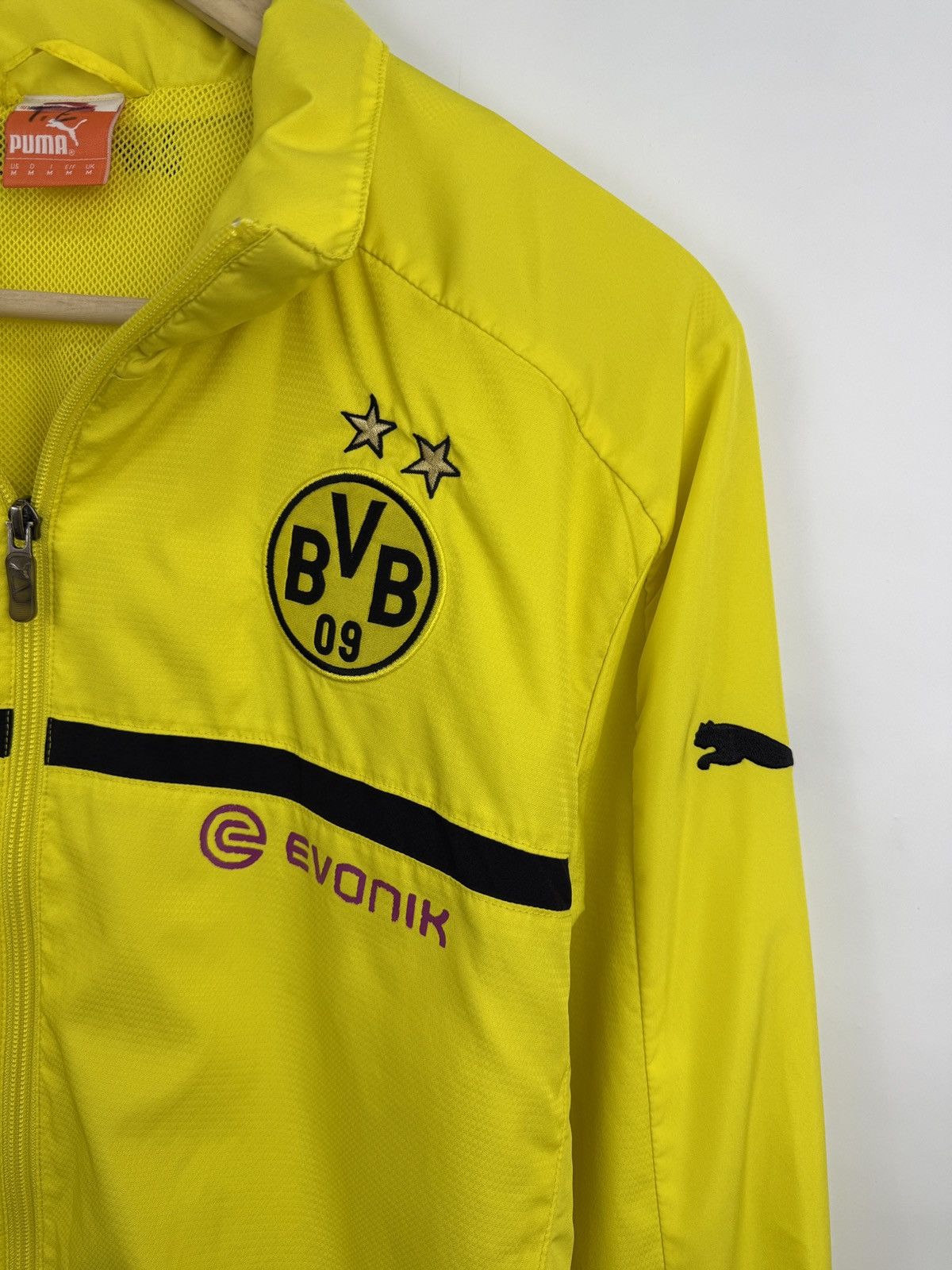 Puma 🇩🇪Vintage 2012 Puma Borussia Dortmund BVB Soccer Track Jacket Size US M / EU 48-50 / 2 - 7 Thumbnail