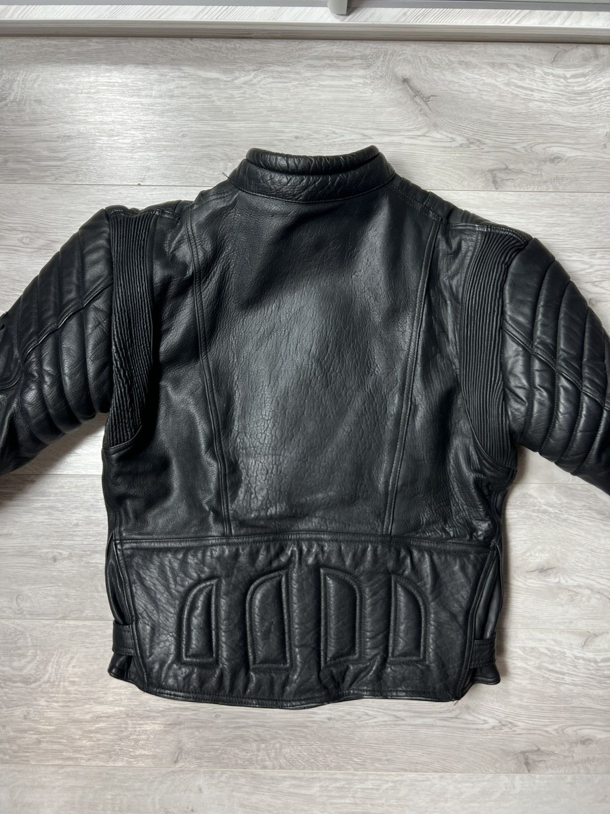 Other AKITO Heavyweight Biker Motorcycle Leather Jacket Racing Size US M / EU 48-50 / 2 - 15 Thumbnail