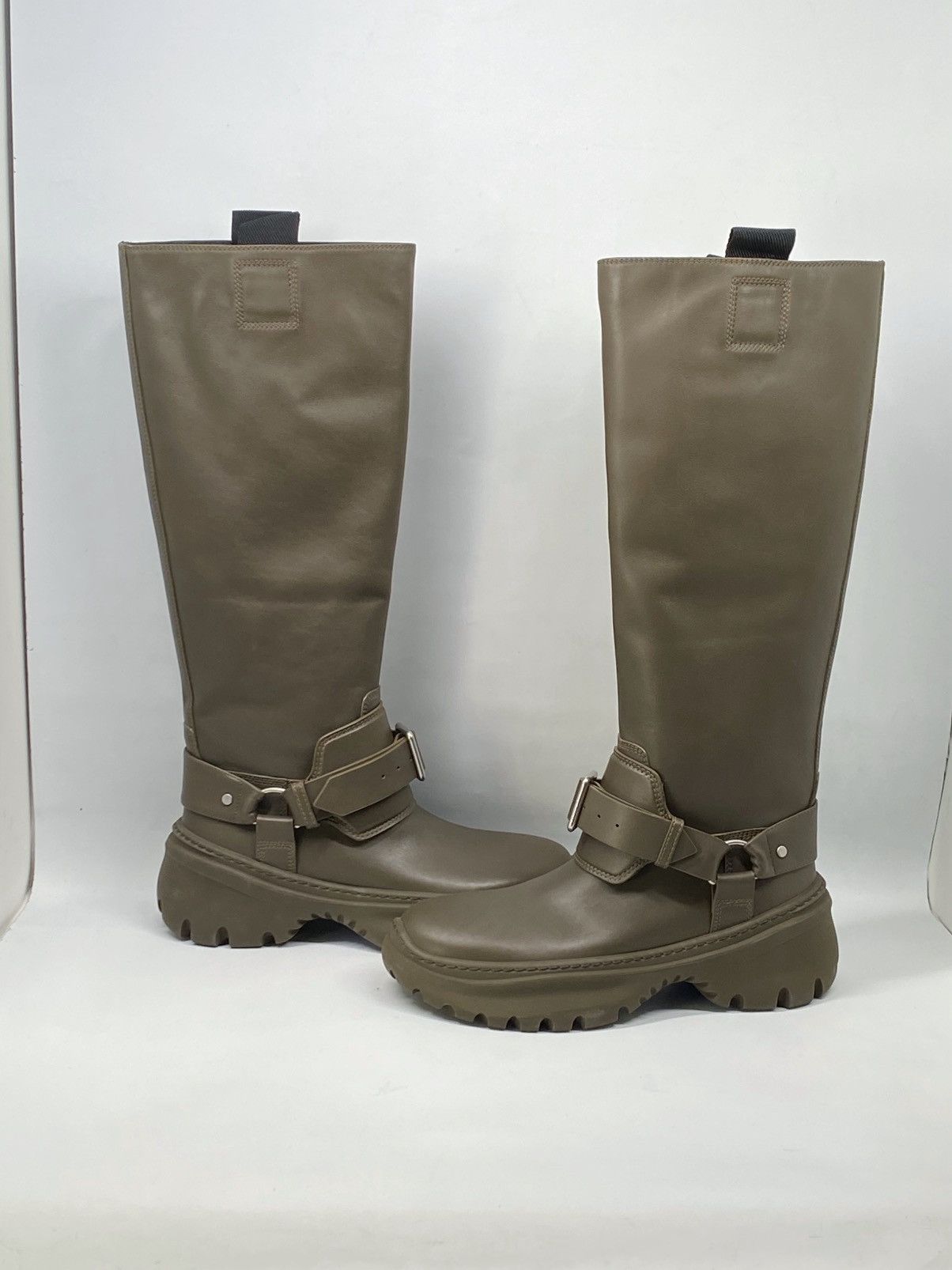 Burberry Burberry Stomp Knee-High Leather Boots size 37 Size US 7 / IT 37 - 4 Thumbnail