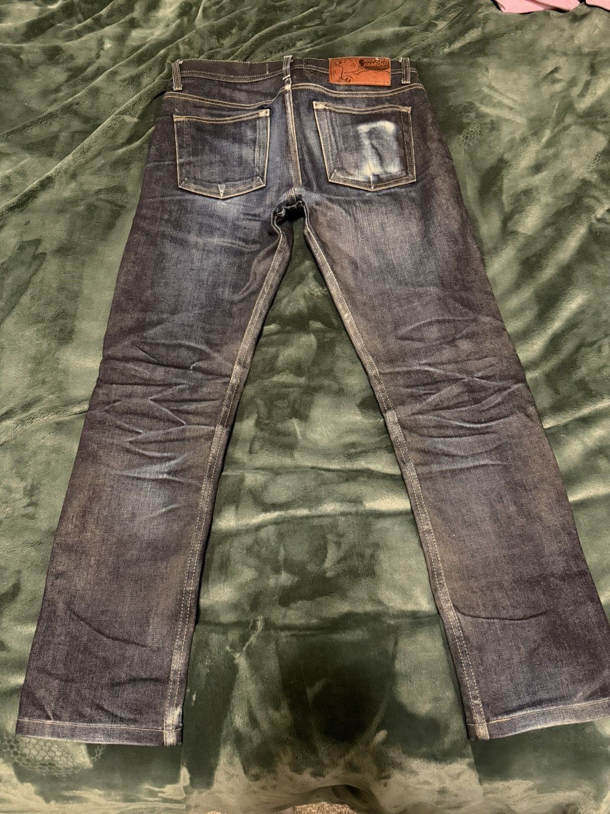 Naked & Famous Naked & Famous Weird Guy Nightshade Stretch Selvedge Size US 30 / EU 46 - 2 Thumbnail