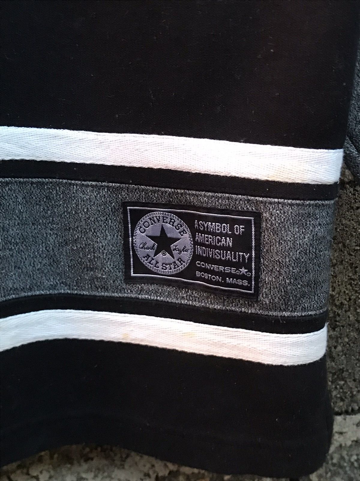 Converse ⚡️Vintage Converse Half Zipper Pullover Sweatshirt Size US L / EU 52-54 / 3 - 6 Thumbnail
