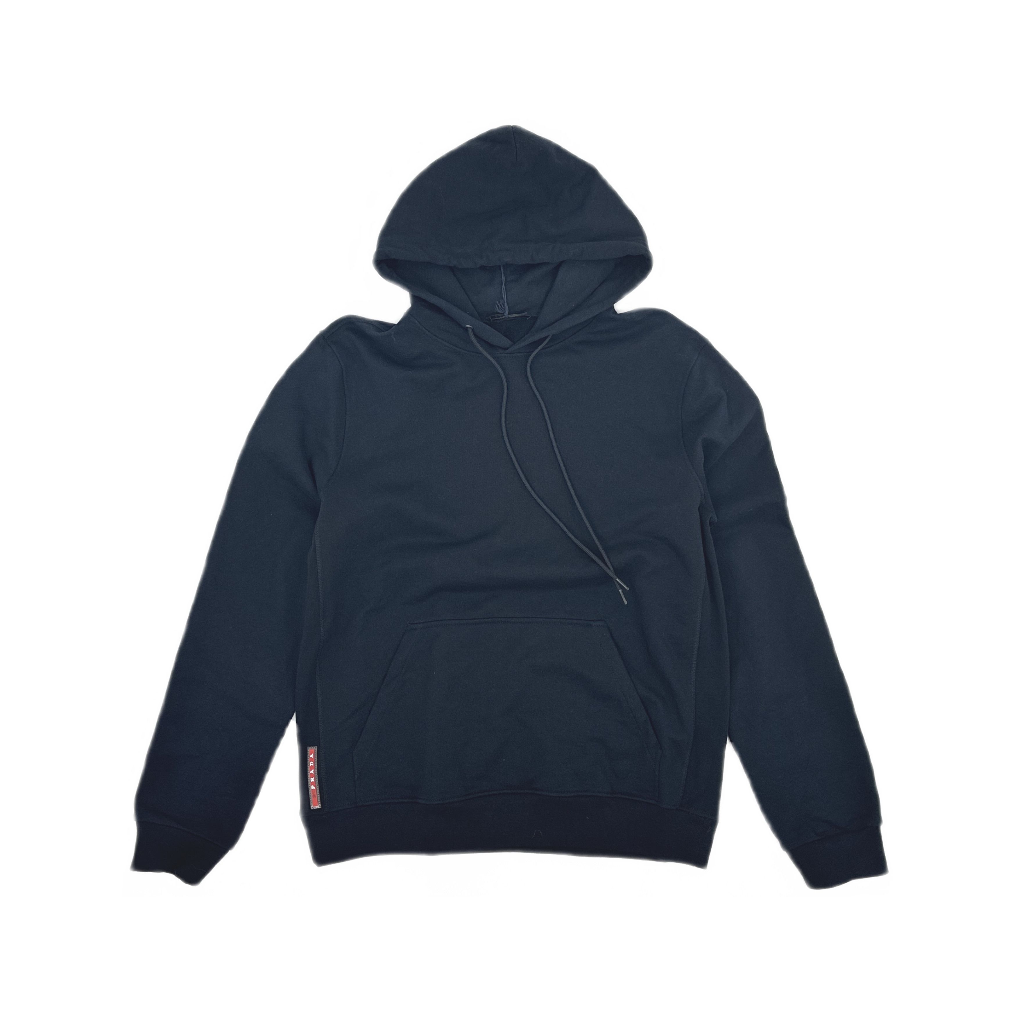 Prada Prada Logo Tab Hoodie Size L Size US L / EU 52-54 / 3 - 1 Thumbnail