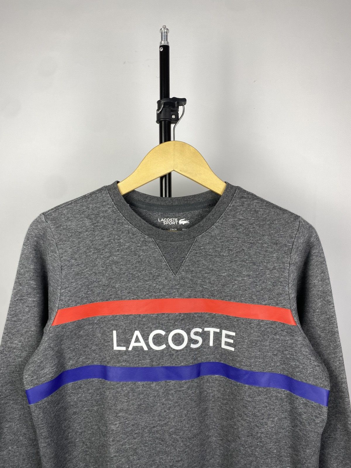 Lacoste × Vintage Vintage 00s Lacoste Big Logo Sweatshirt Size US XS / EU 42 / 0 - 2 Thumbnail