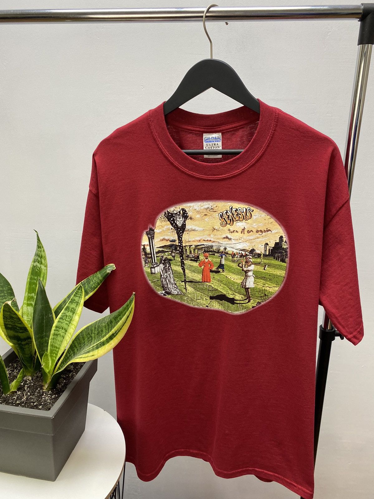 Band Tees Rare 2007 Genesis "Turn it on again" Tee T-Shirt 00s Rock Size US XL / EU 56 / 4 - 3 Thumbnail
