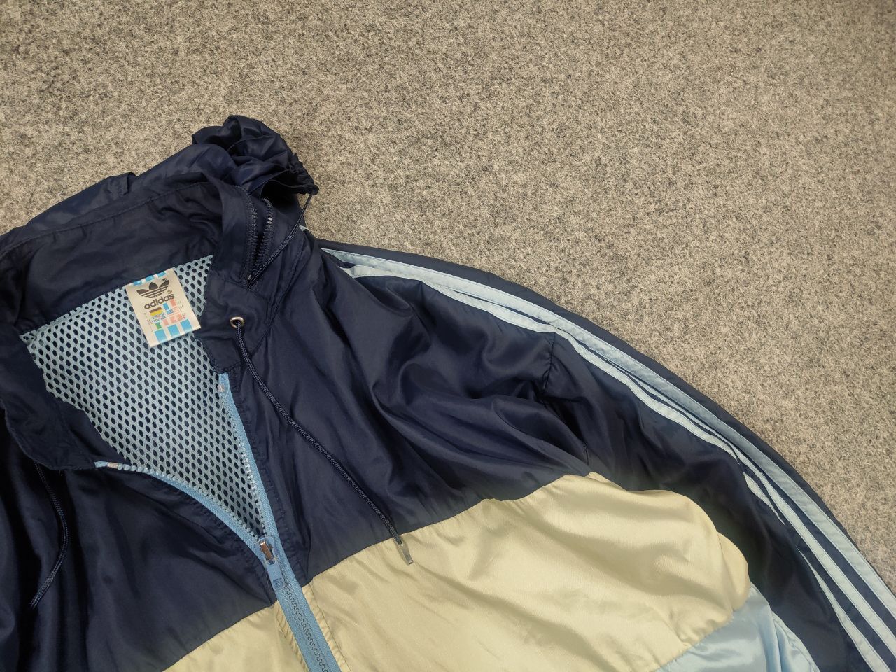 Adidas Vintage 90's Adidas Trefoil Track Zip Light Jacket Retro Size US S / EU 44-46 / 1 - 5 Thumbnail