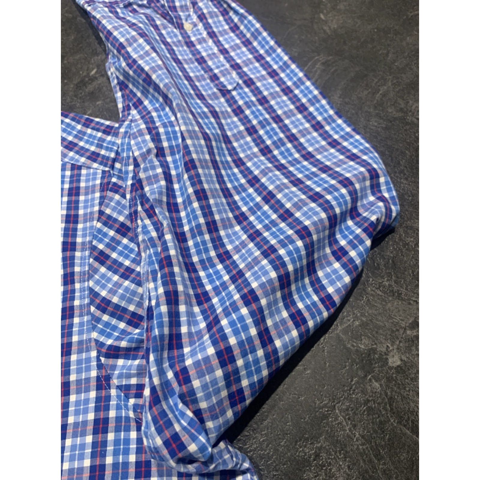 Vineyard Vines VINTAGE Vineyard Vines Murray Shirt Button-Down Men 2XL Long Sleeve Blue Plaid Classic Fit Size US XXL / EU 58 / 5 - 3 Thumbnail