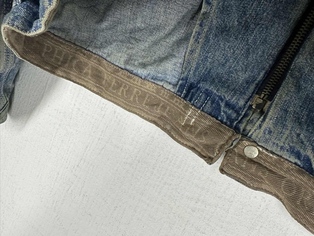 Ferre × If Six Was Nine × Vintage Vintage Ferre Jeans Sun Faded Worker Jacket Size US L / EU 52-54 / 3 - 9 Thumbnail